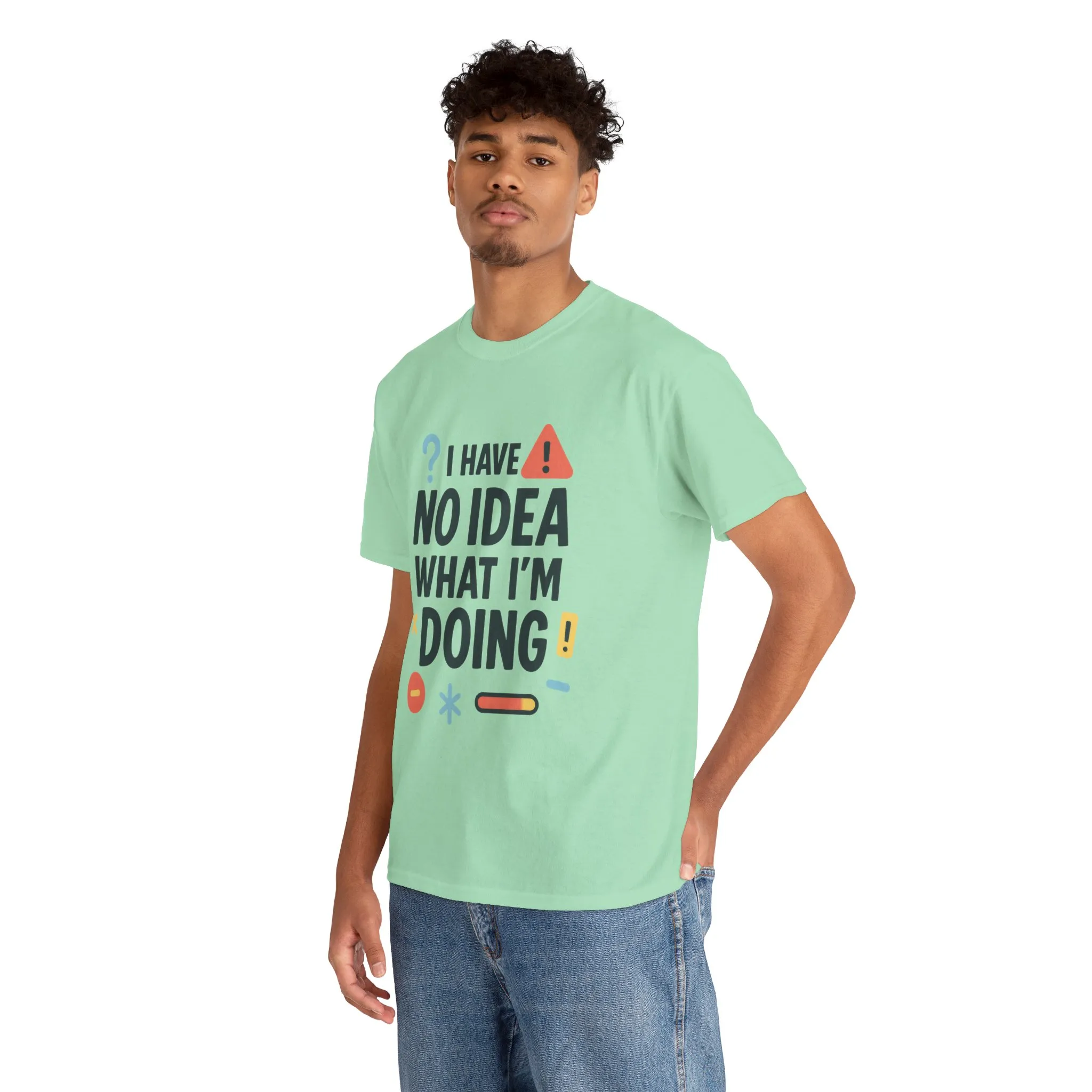 Funny Mens T-Shirt, I Have No Idea What Im Doing, Sarcastic Chaos Humor Tee for Him, Humor Shirt, Funny Graphic Tee - Image 15