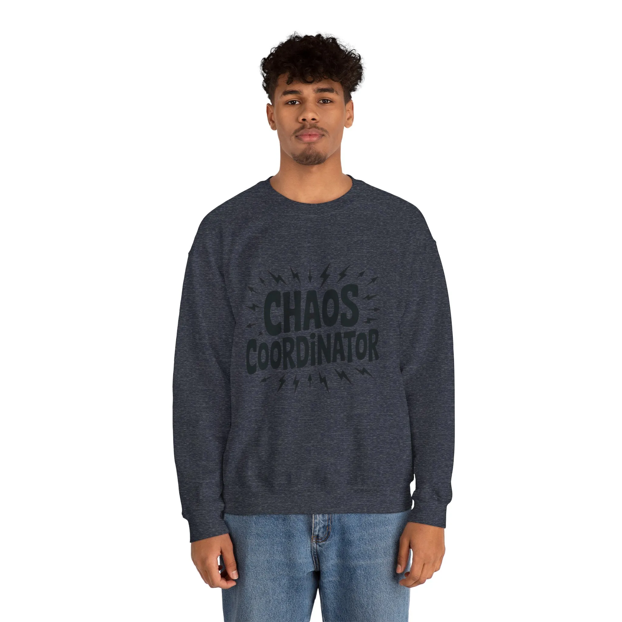 Chaos Coordinator Crewneck Men's Sweatshirt, Funny Gift for Men, Casual Wear, Unique Sweatshirt, Perfect for Everyday Style, Cozy Apparel - Image 48
