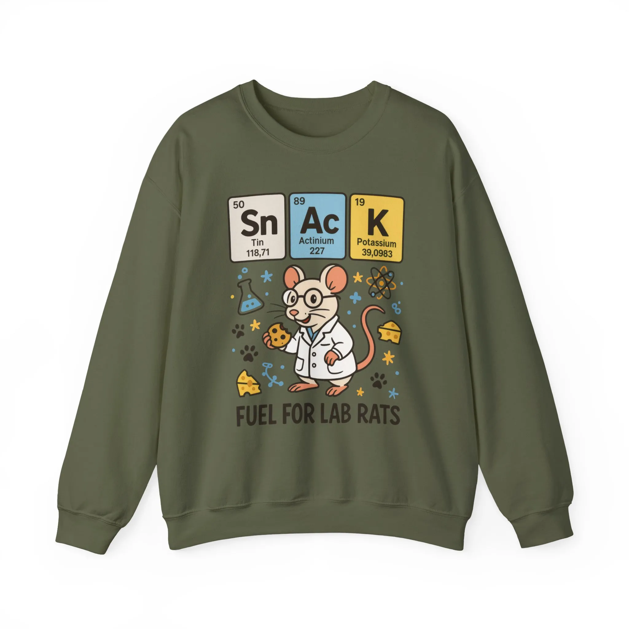 Lab Rat Science Sweatshirt, Science Crewneck, Funny Gift for Teachers, Chemistry Sweatshirt, Cute Lab Rat Design, Perfect for Birthdays - Image 42