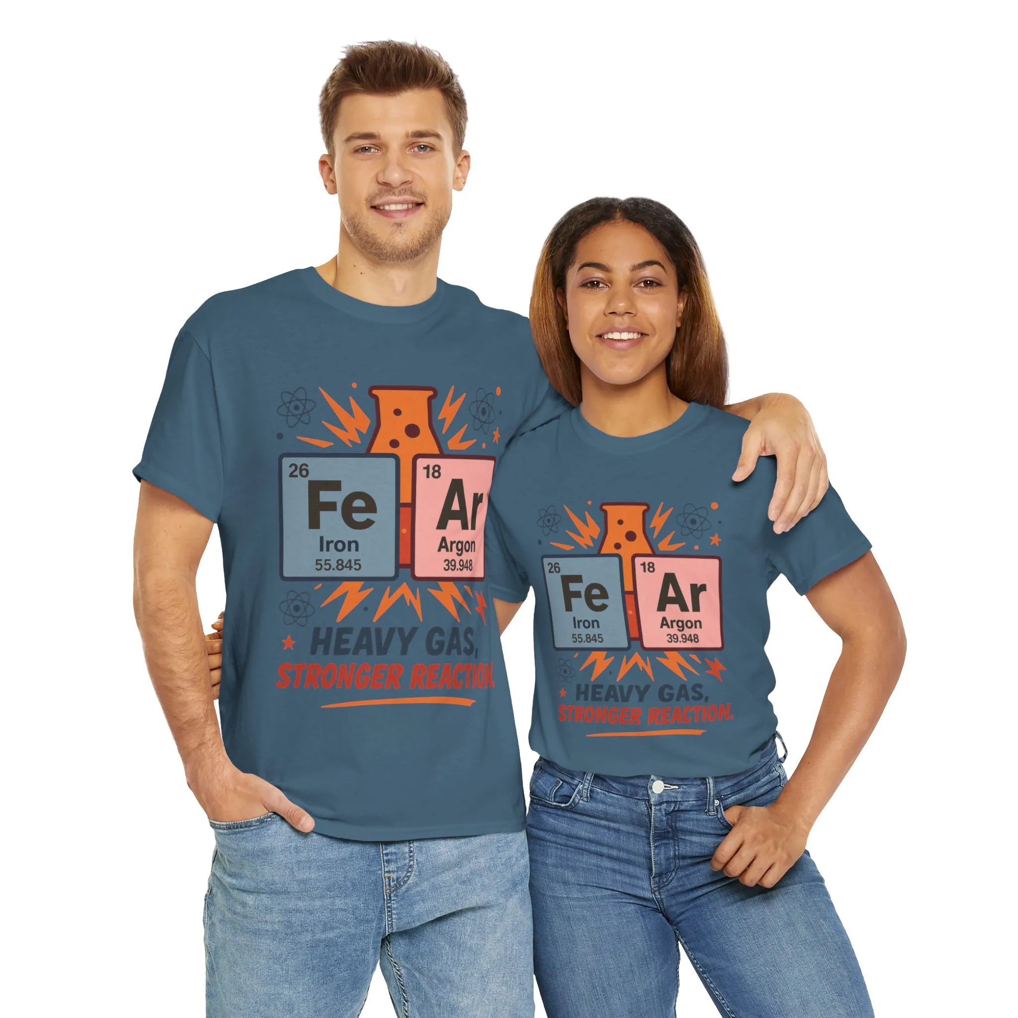 Funny Womens Science T-Shirt, FeAr Element Shirt, Chemistry Tee, Gift for Chemistry Lovers, Elements Table Humorous - Image 17