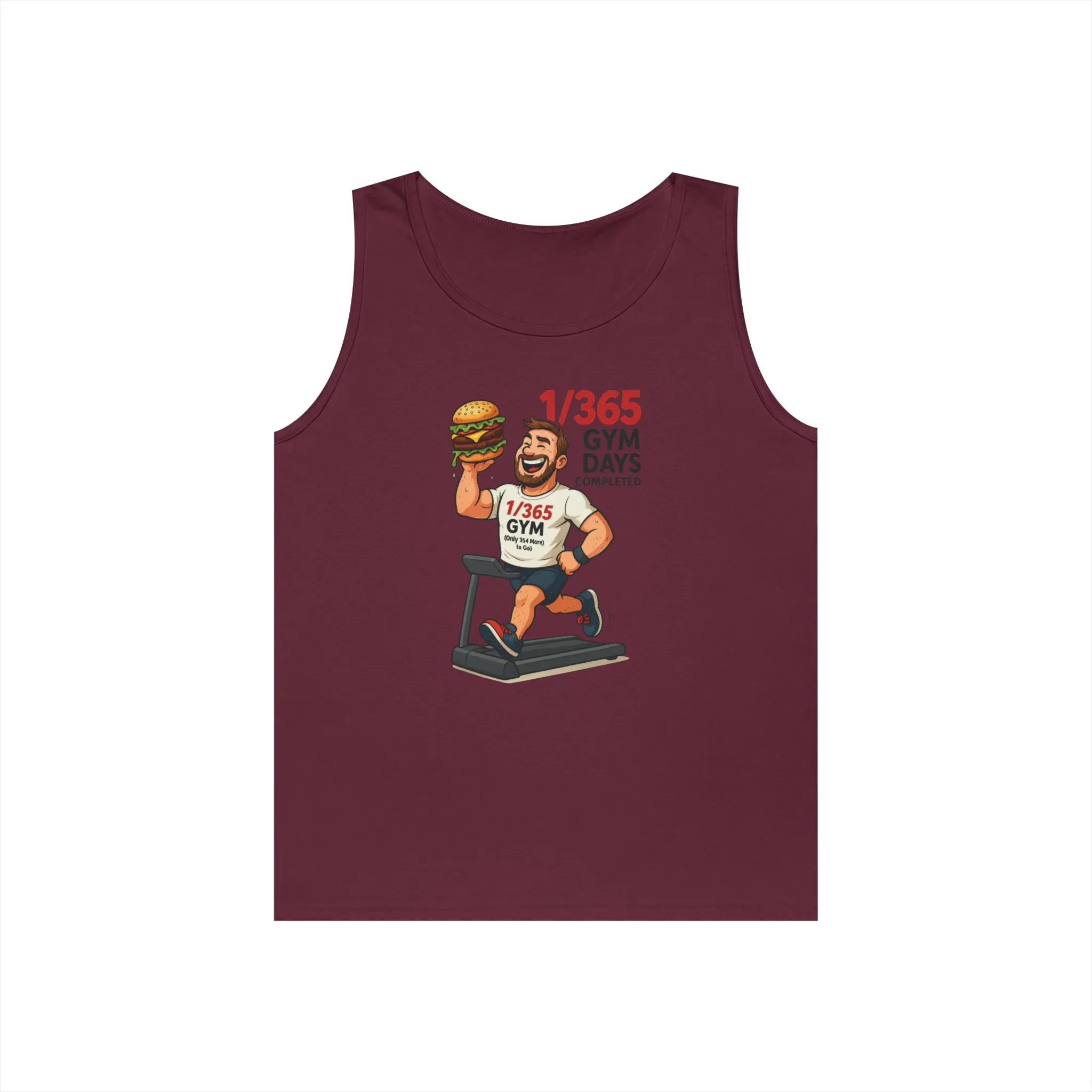 Funny Gym Tank for Men, Lazy Gym Day Gift for Him, Gym Motivation Tee, Fun Workout Tank Top, Fitness Gift, Gym Lovers Gift , Workout Shirt - Image 8