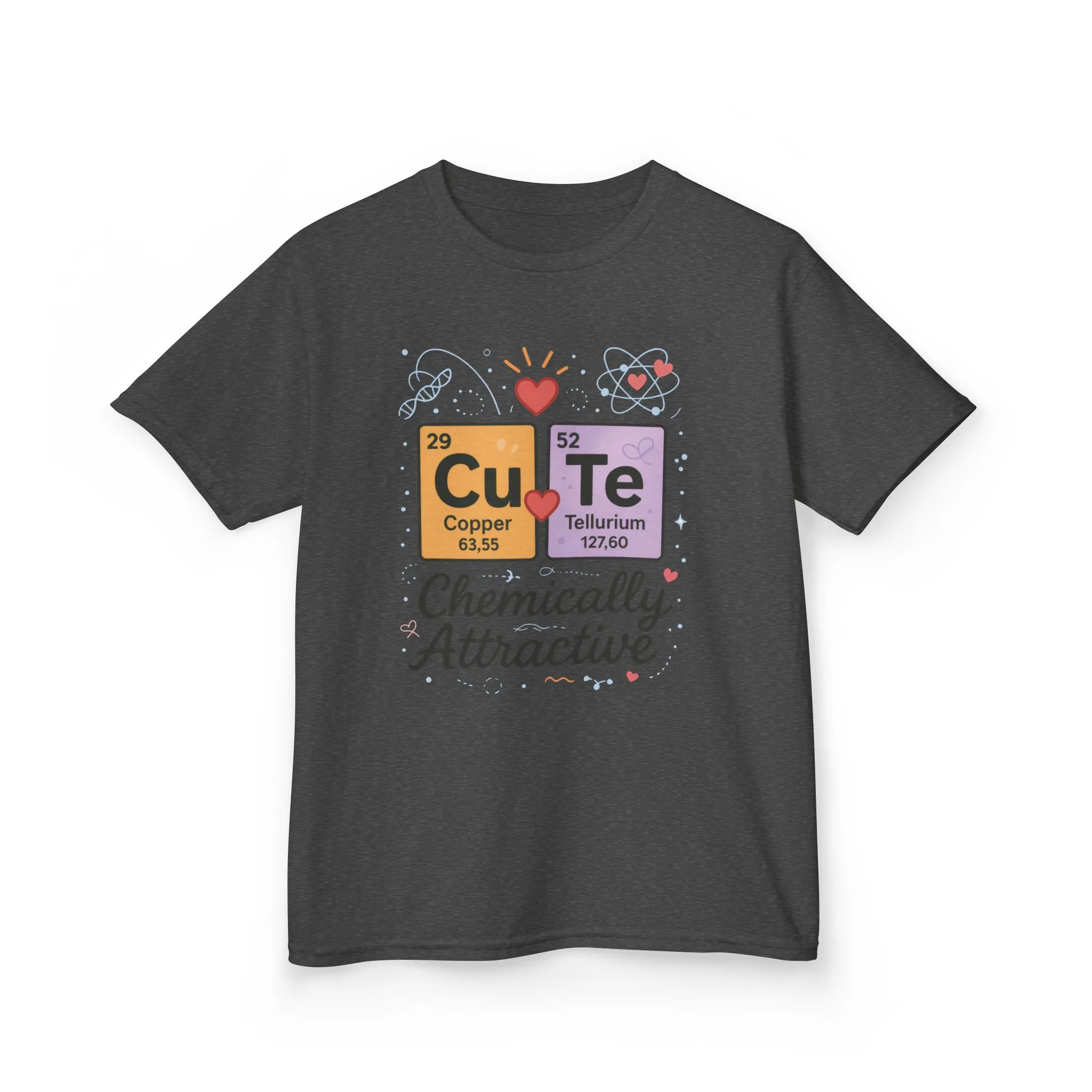 Cute Science Kids TeeT-Shirt, Periodic Table Tee, Funny Nerdy Gift for Young Girl, Cute Chemistry Young Girl T-Shirt, Classroom Wear - Image 9