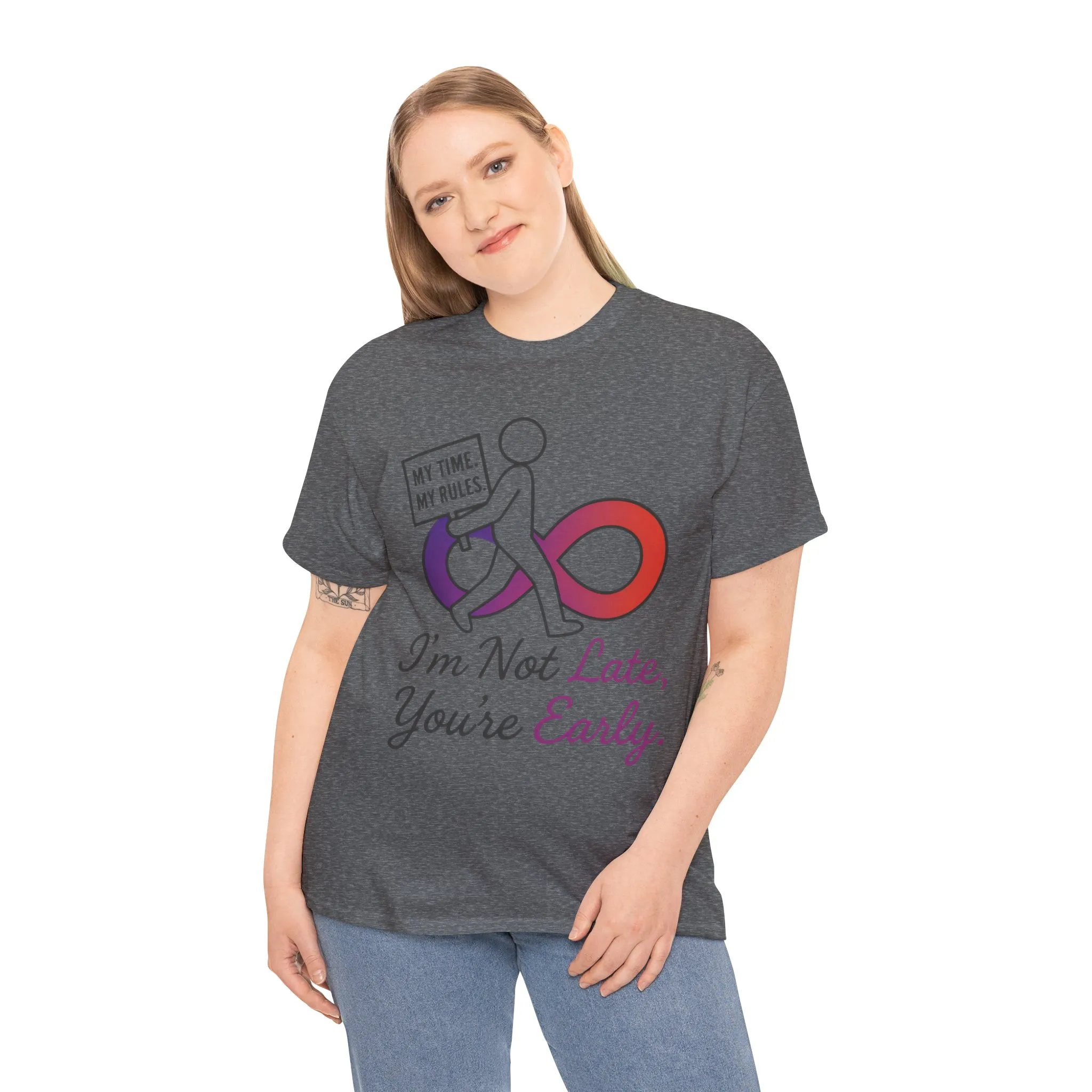 My Time My Rules Women's Heavy Cotton Tee, Funny T-Shirt, Casual Wear, women empowerment tee, confident woman shirt, self love t shirt - Image 21