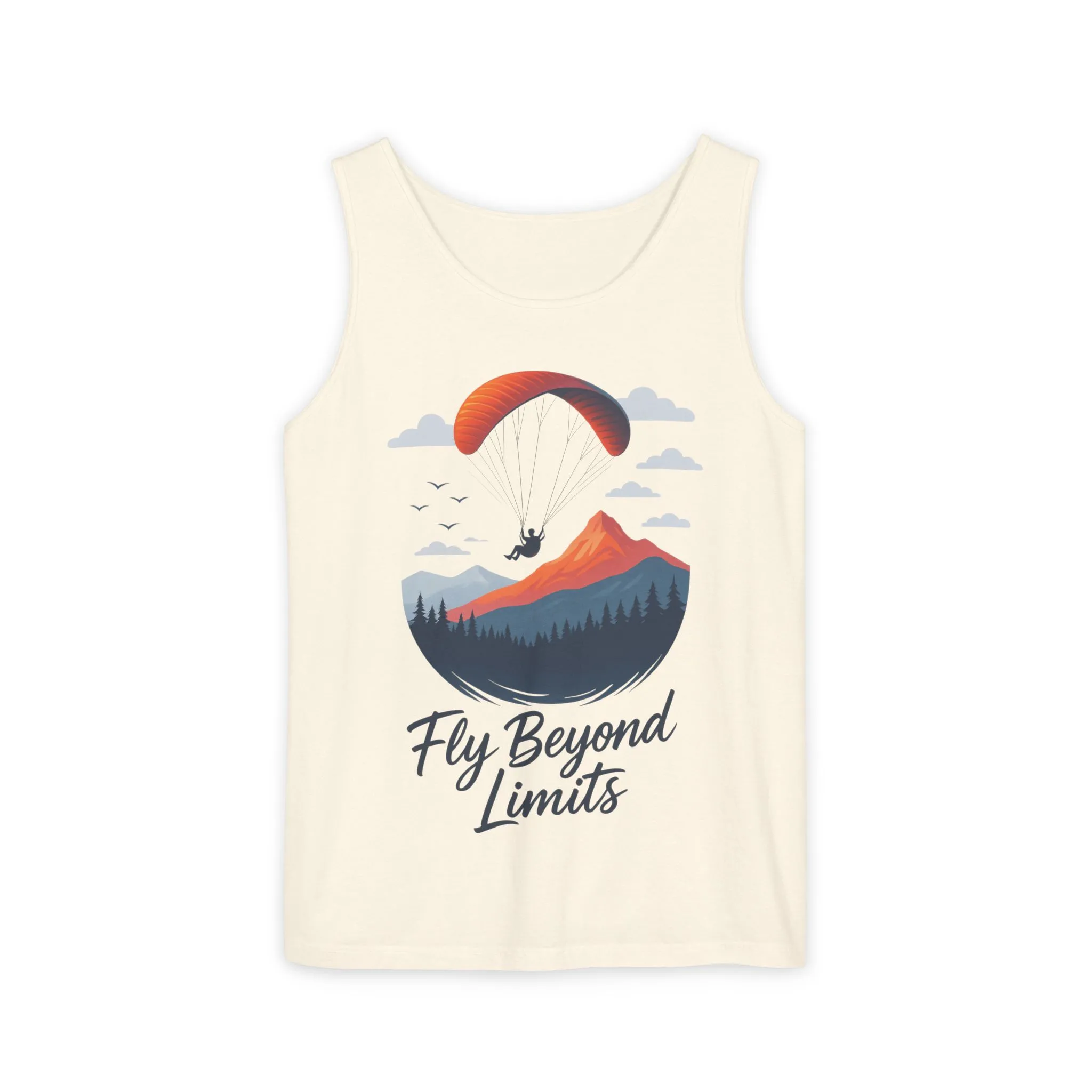 Adventure-Inspiring Fly Beyond Limits Unisex Tank Top, Summer Casual Wear, Outdoor Enthusiast Gift, Travel Apparel, Motivational Gift - Image 30