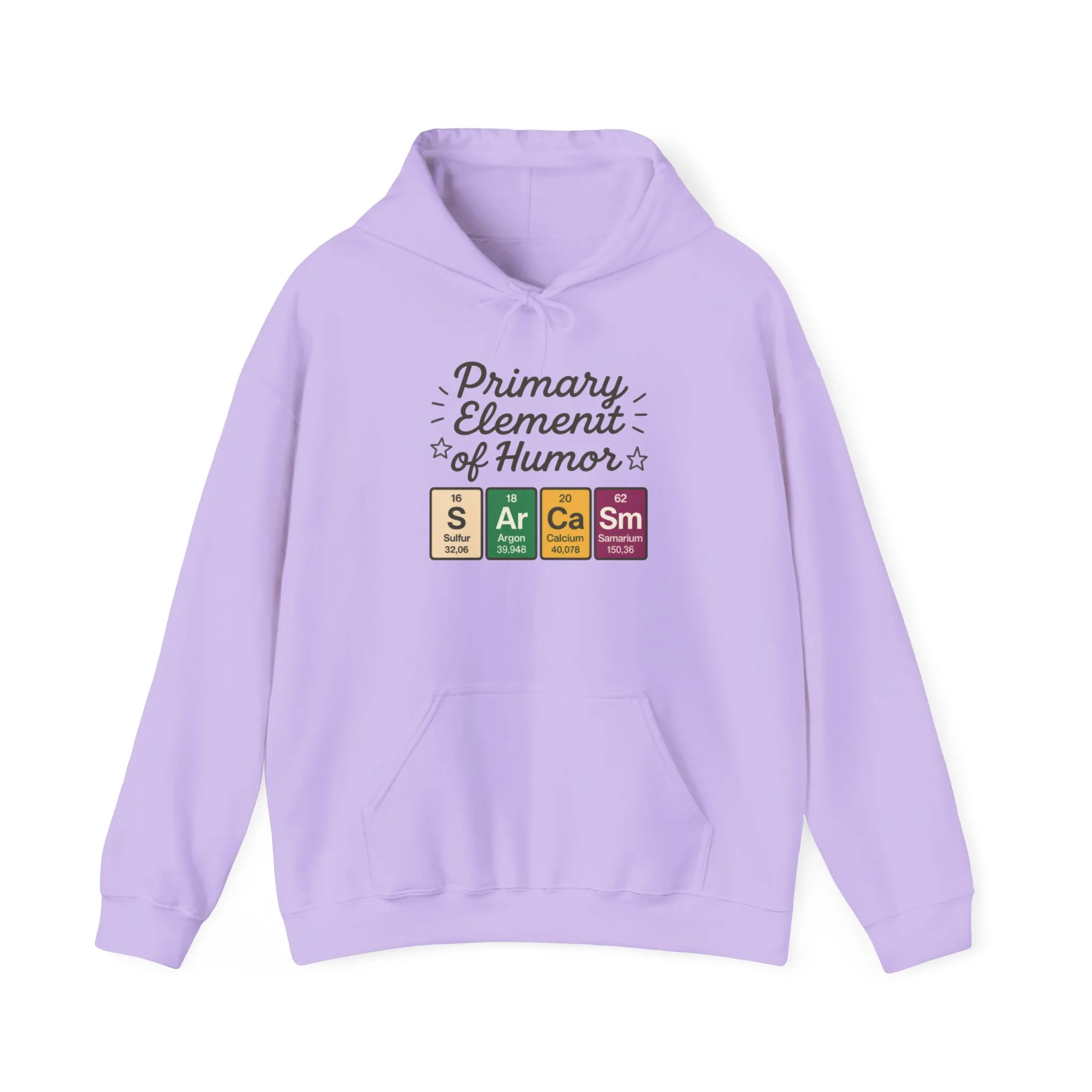 Sarcasm Hoodie for Women, Funny Chemistry Hoodie, Primary Element of Humor Science Sweatshirt, Nerdy Gift for Her - Image 2