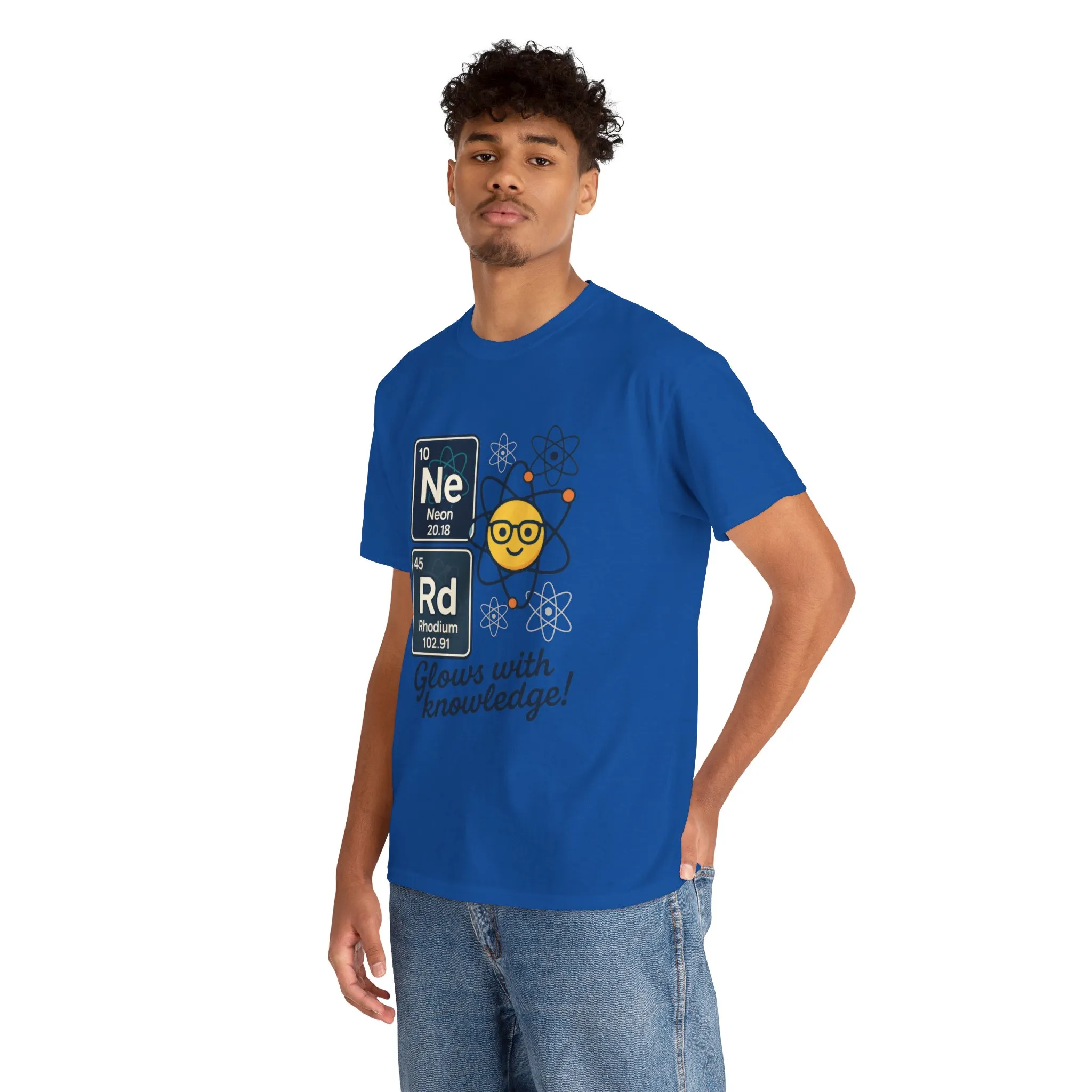 Funny Mens Nerd T-Shirt, NeRd Periodic Table Shirt, Glowing Knowledge Tee, Science Lover Gift, Chemistry Shirt, STEM Apparel, Science Tee - Image 30