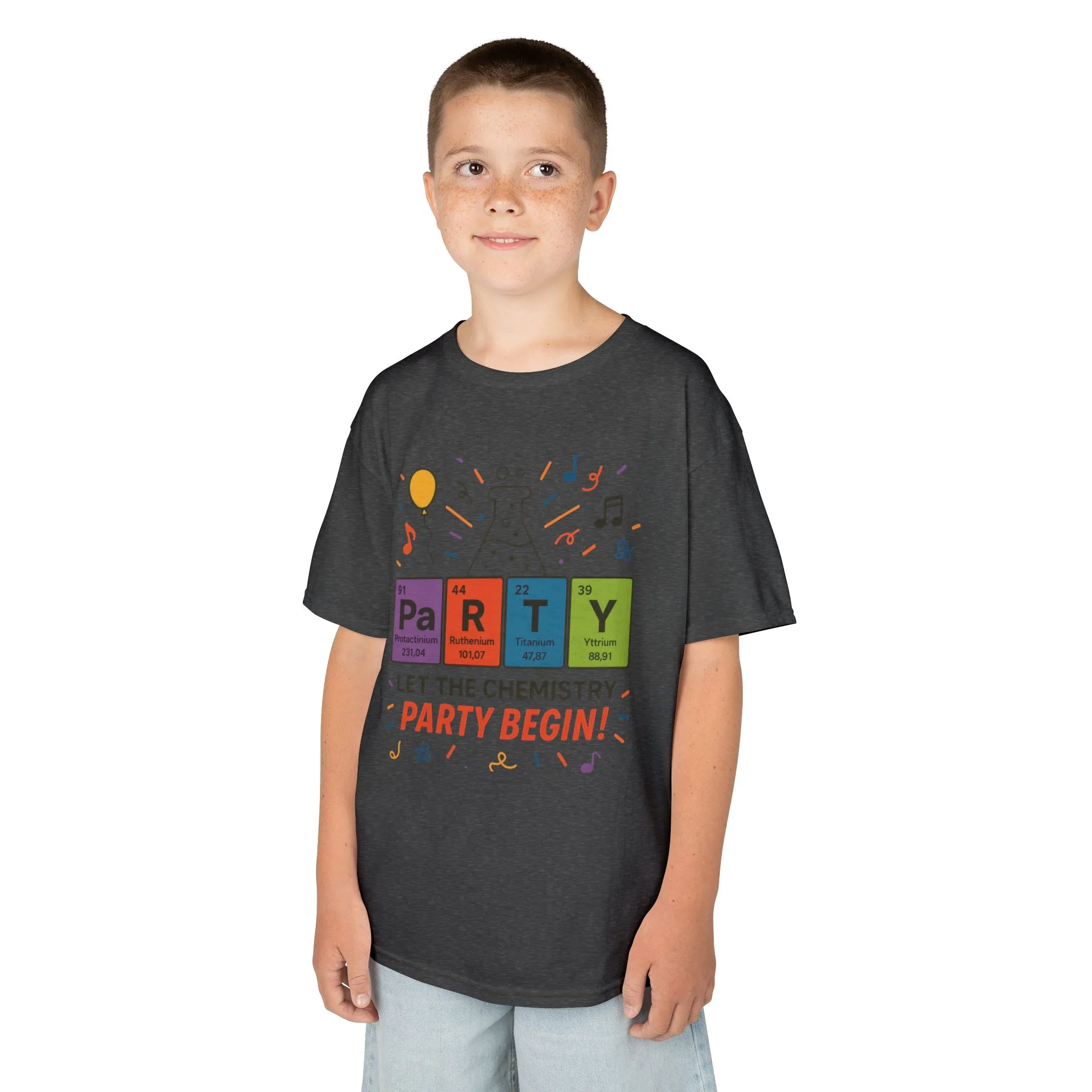 Kids' Chemistry Party T-Shirt, Periodic Table Tee, Funny Science Shirt for Boys & Girls, Science Tee, Unique Educational Apparel - Image 12
