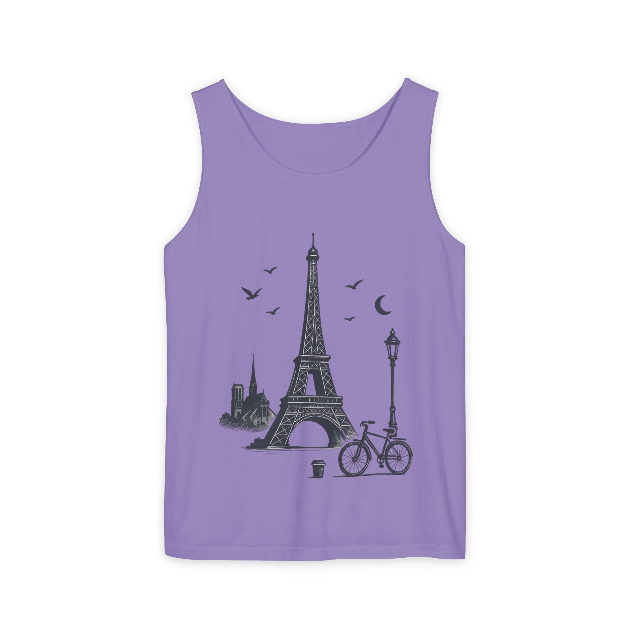 Parisian Dreams Tank Top, Unisex Summer Wear, Graphic Tee, Travel Inspired Apparel, Vacation Outfit, Casual Tank for All Occasions - Image 25