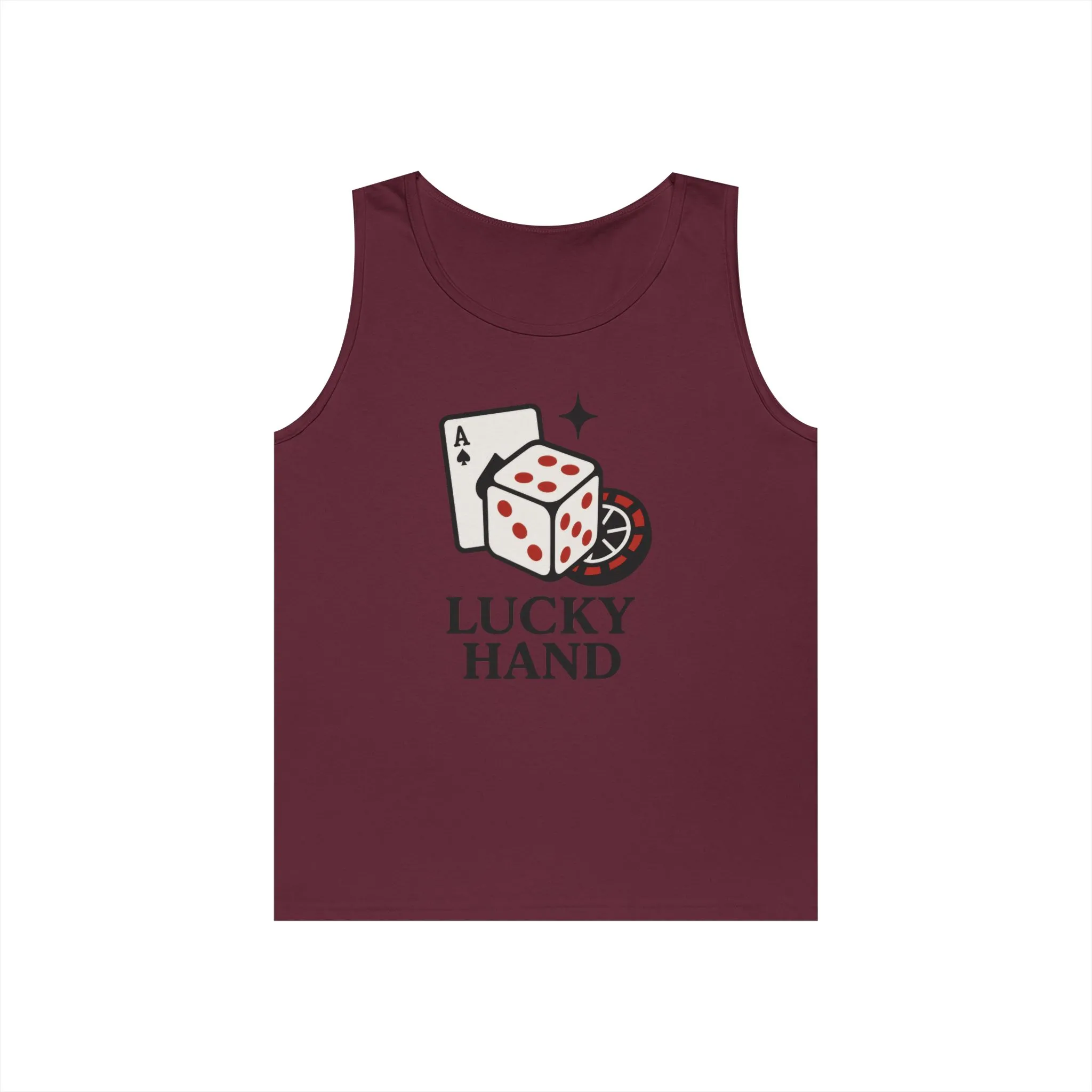 Lucky Hand Unisex Tnak Top, Gambling Tee, Casino Wear, Good Luck Gift, Poker T-Shirt, Casual Vintage Style, Gym Clothing - Image 10