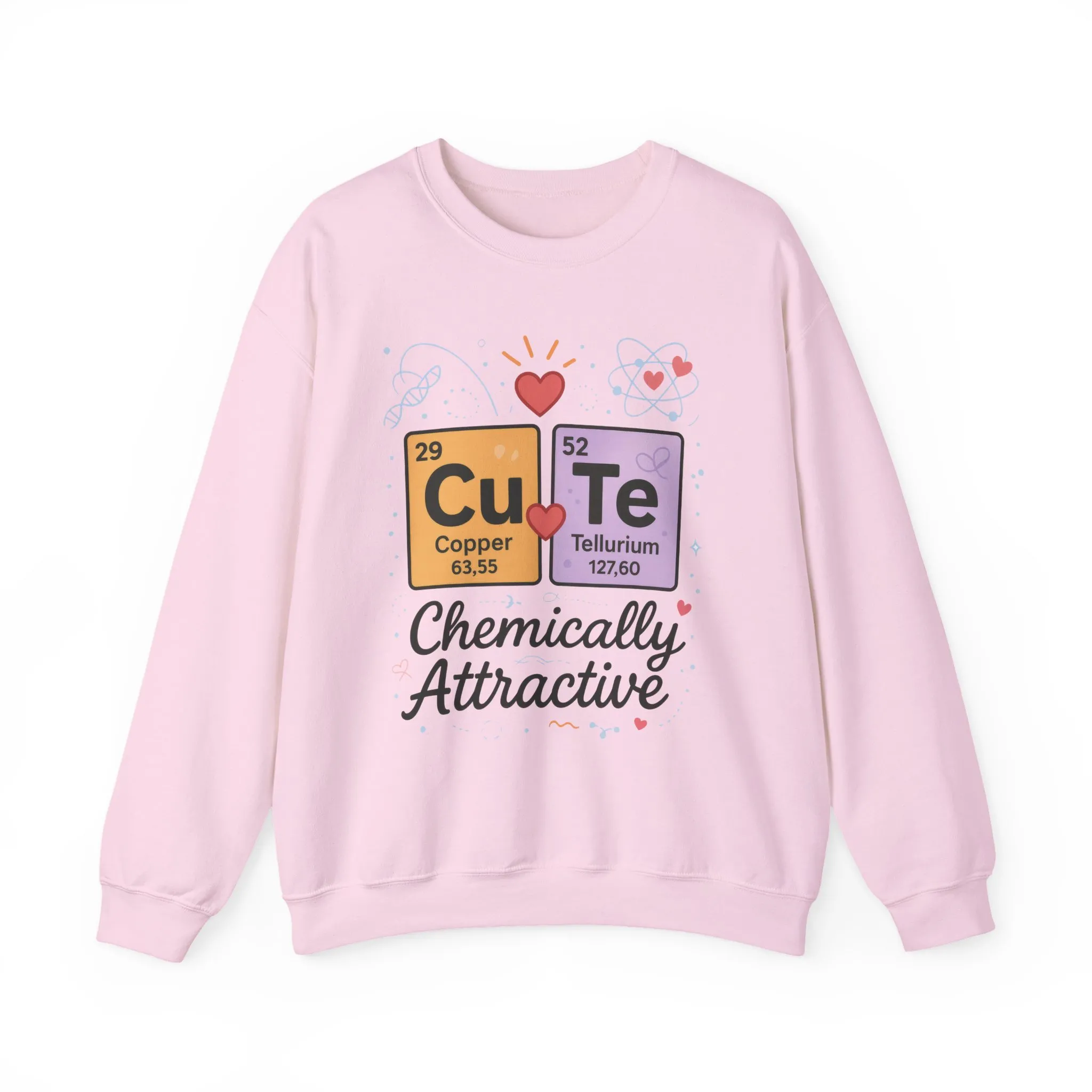 Cute Chemistry Sweatshirt for Women, Periodic Table Sweatshirt, Chemistry Gift for Her, Gift for Science Lovers, Valentine's Day Sweatshirt - Image 34