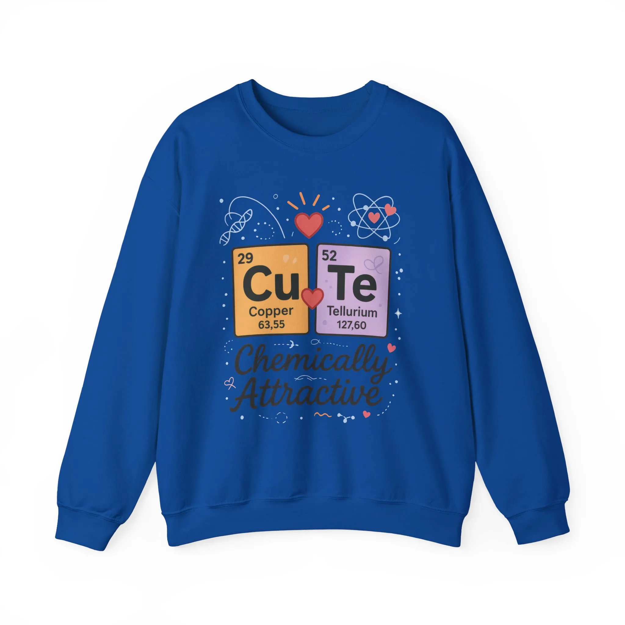 Cute Chemistry Sweatshirt for Women, Periodic Table Sweatshirt, Chemistry Gift for Her, Gift for Science Lovers, Valentine's Day Sweatshirt - Image 19