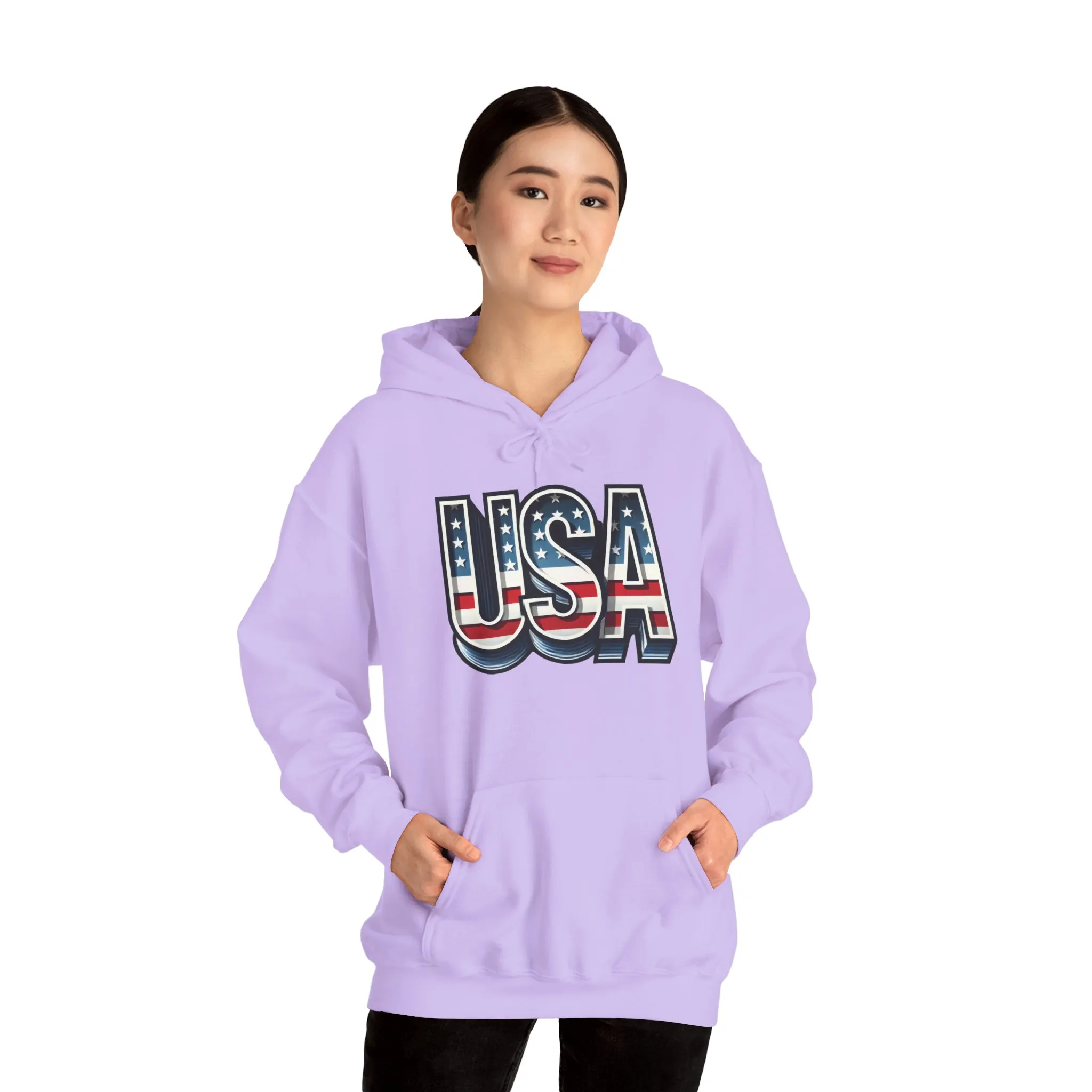 USA Flag Unisex Hoodie, Patriotic Sweatshirt, Independence Day Gift, American Pride Apparel, Casual Layering - Image 24