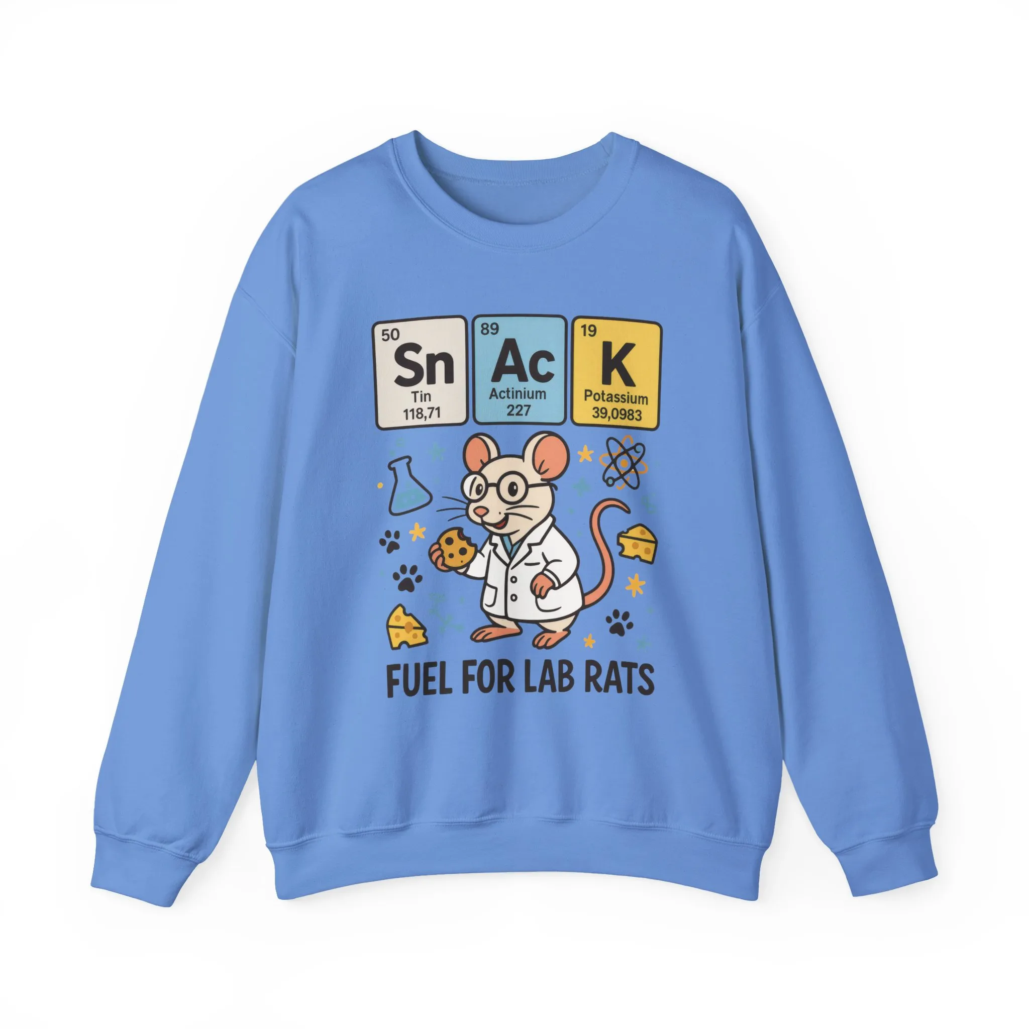 Lab Rat Science Sweatshirt, Science Crewneck, Funny Gift for Teachers, Chemistry Sweatshirt, Cute Lab Rat Design, Perfect for Birthdays - Image 19