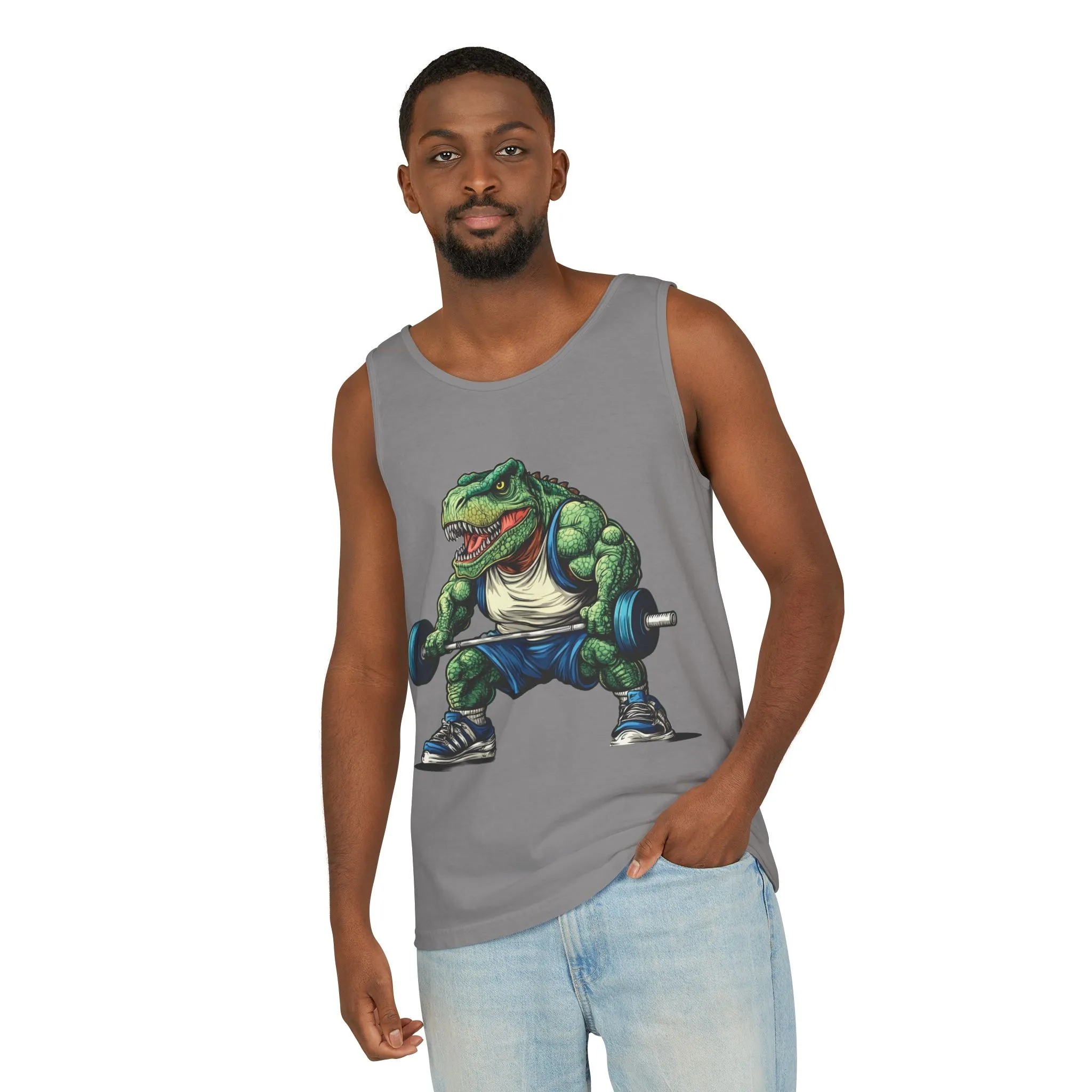 Muscle Monster Mens Tank Top, Fitness Workout Shirt, Gym Apparel, Exercise Gift, Mens Athletic Wear, Weightlifting Tank - Image 9