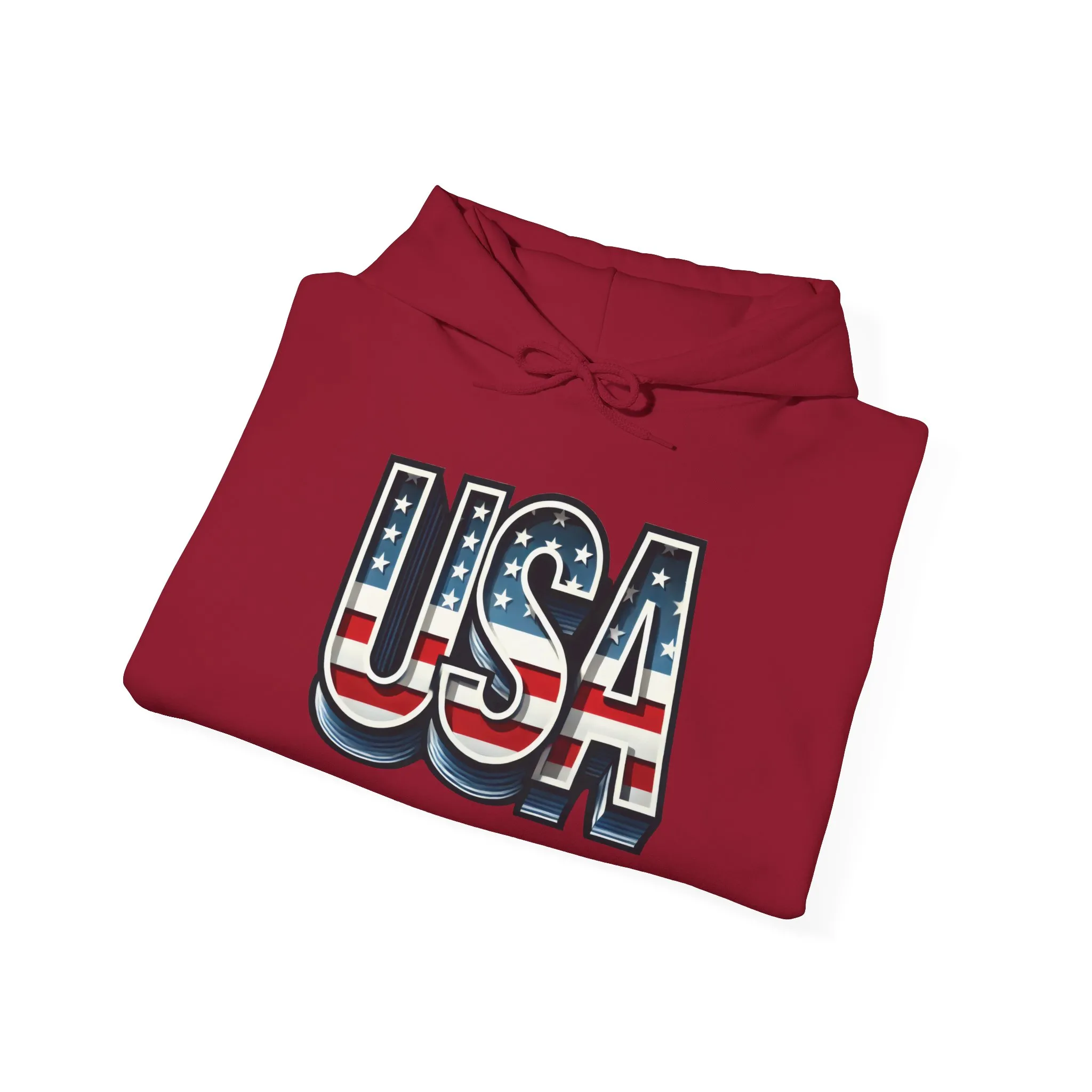 USA Flag Unisex Hoodie, Patriotic Sweatshirt, Independence Day Gift, American Pride Apparel, Casual Layering - Image 43