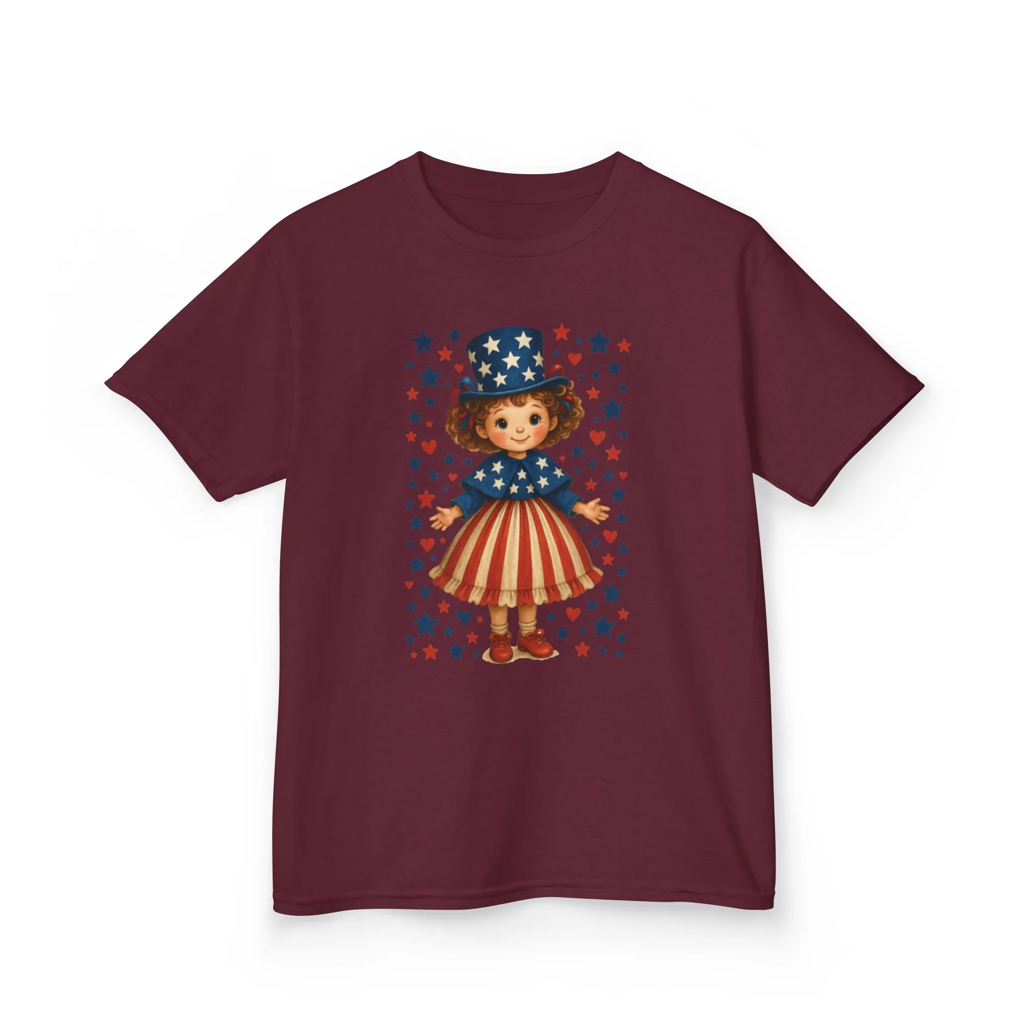 Patriotic Kids Tee, Independence Day, 4th of July, Memorial Day, Kids Party, Casual Wear - Image 19