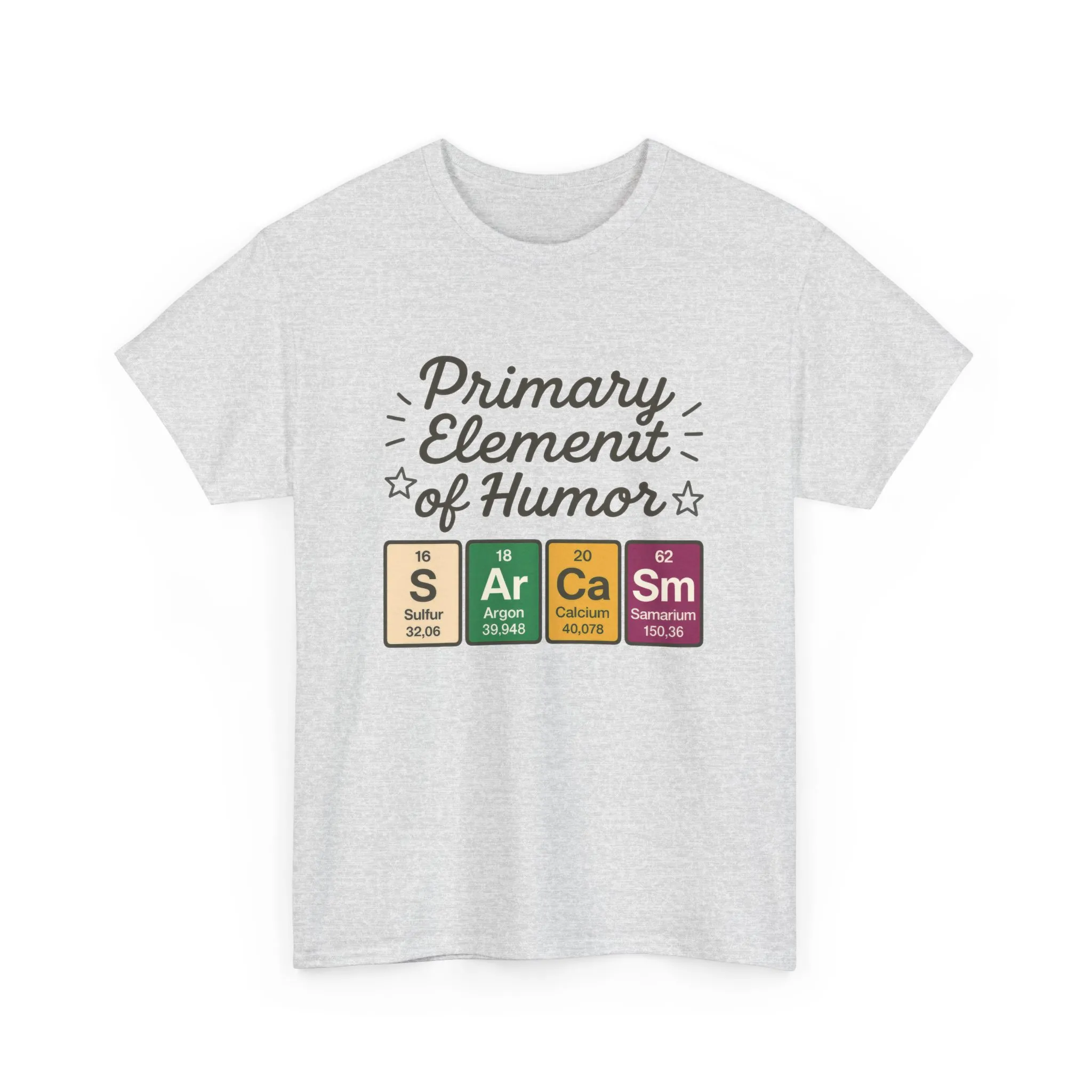 Funny Mens Science T-Shirt, Sarcasm Element of Humor Tee, Periodic Table Nerd Shirt for Him, Humor T-Shirt, Periodic Table Chemistry Humor - Image 4