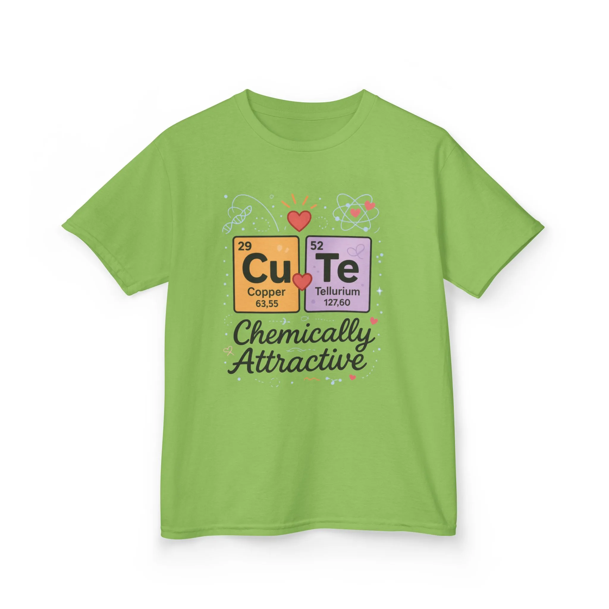 Cute Science Kids TeeT-Shirt, Periodic Table Tee, Funny Nerdy Gift for Young Girl, Cute Chemistry Young Girl T-Shirt, Classroom Wear - Image 7