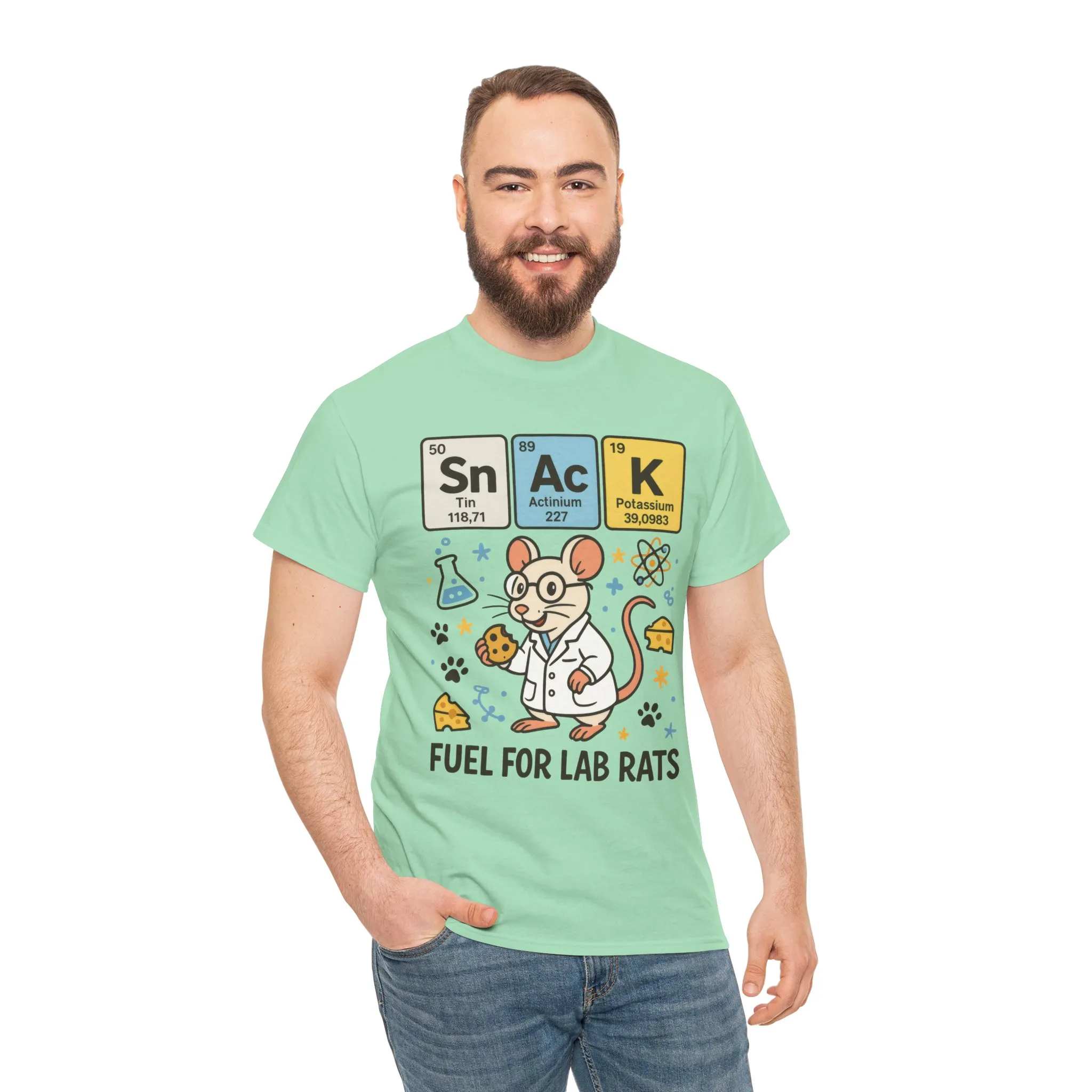 Funny Mens Science T-Shirt, Periodic Table Tee, Chemistry Humor Gift for Him, Gift for Lab Workers, Gifts for STEM Lovers, Quirky Science - Image 17