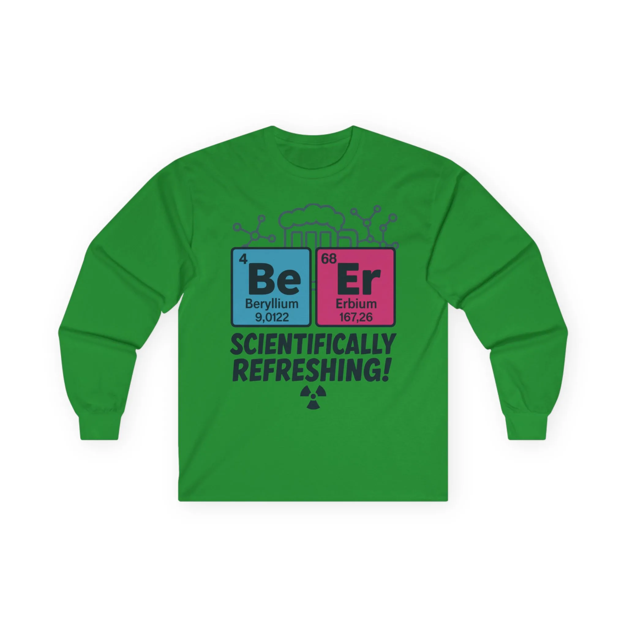 Chemistry Science Mens Long Sleeve Tee, Funny Science Shirt, Gift for Geeks, Beer Lover Top, Unique Birthday Present - Image 10