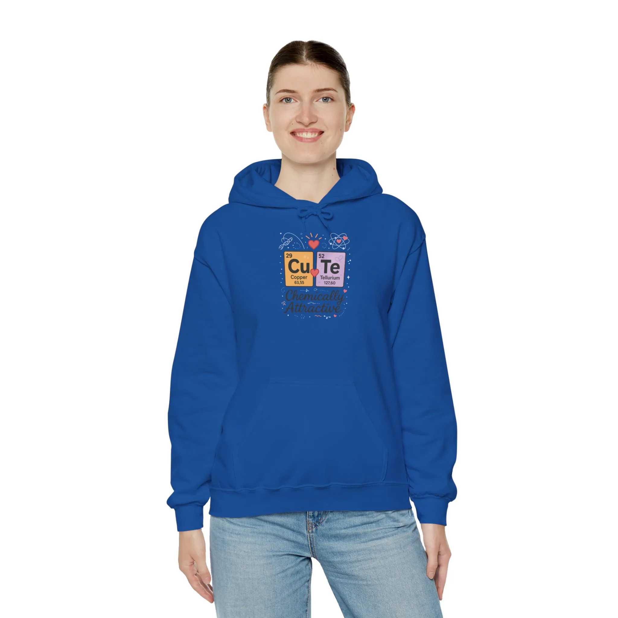 Cute Chemistry Hoodie for Women, CuTe Periodic Table Sweatshirt, Chemically Attractive Science Gift for Her, Great for Birthdays & Holidays - Image 21