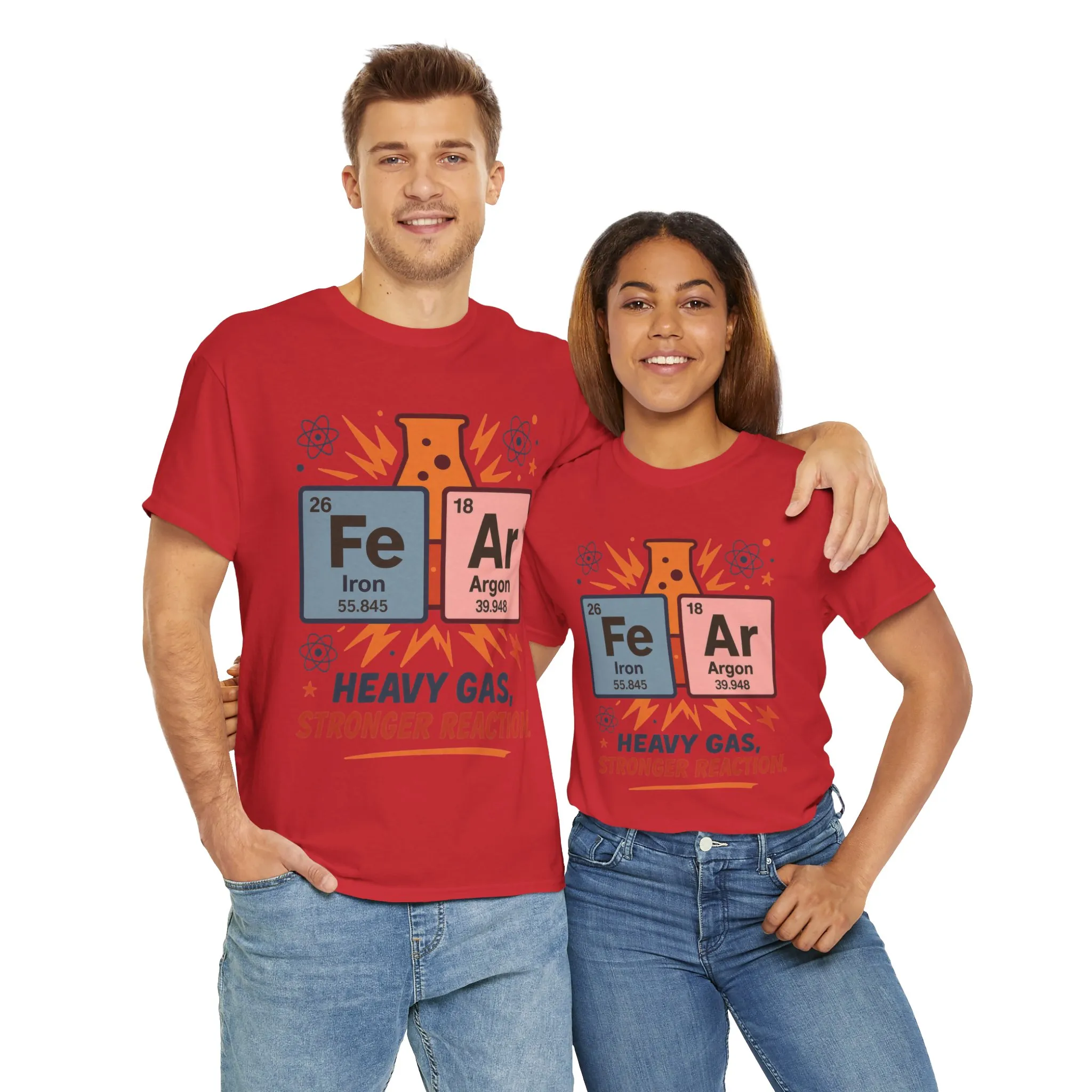 Funny Womens Science T-Shirt, FeAr Element Shirt, Chemistry Tee, Gift for Chemistry Lovers, Elements Table Humorous - Image 29