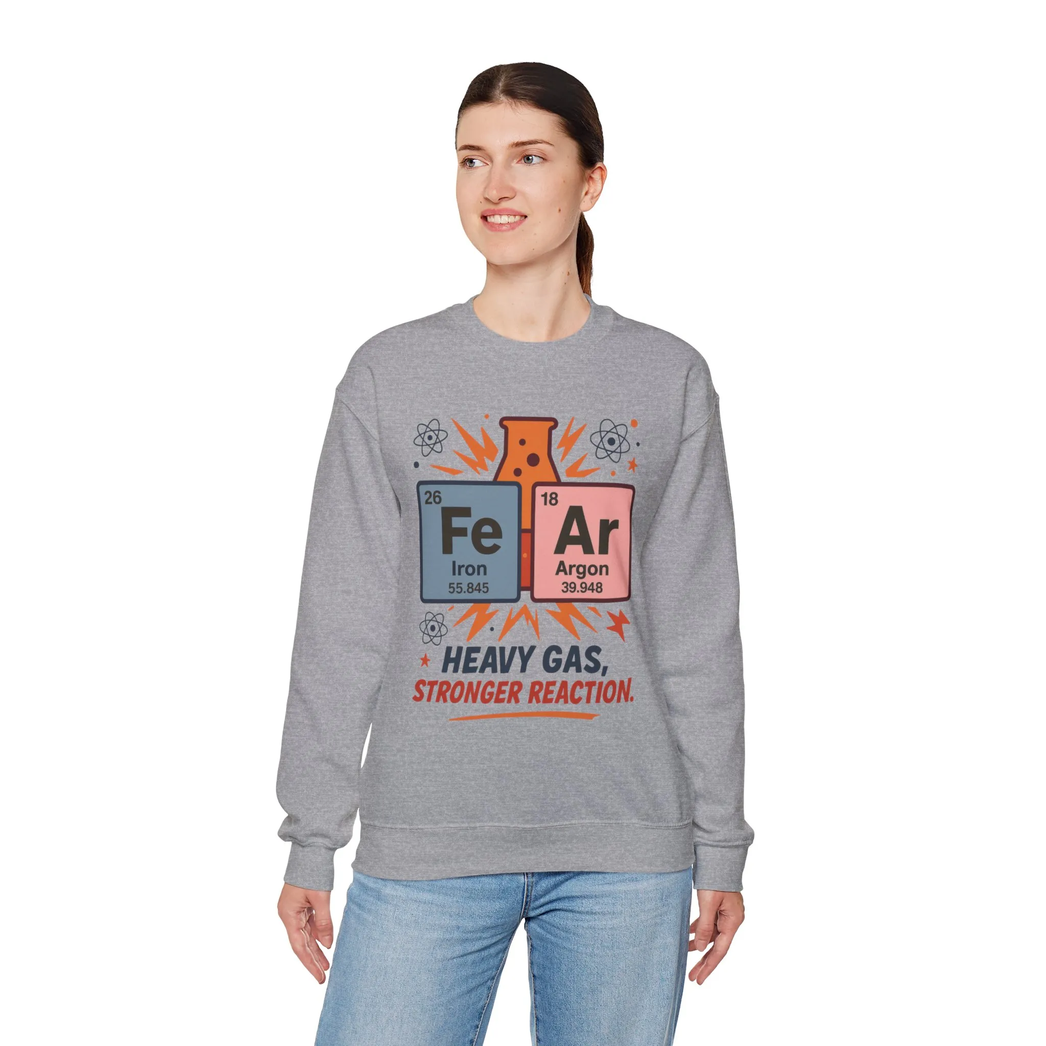 Chemistry Humor Crewneck Sweatshirt, Science Gift, Unisex Humor Apparel, Funny Chemistry Sweater, Great for STEM Lovers, Science [...] - Image 7