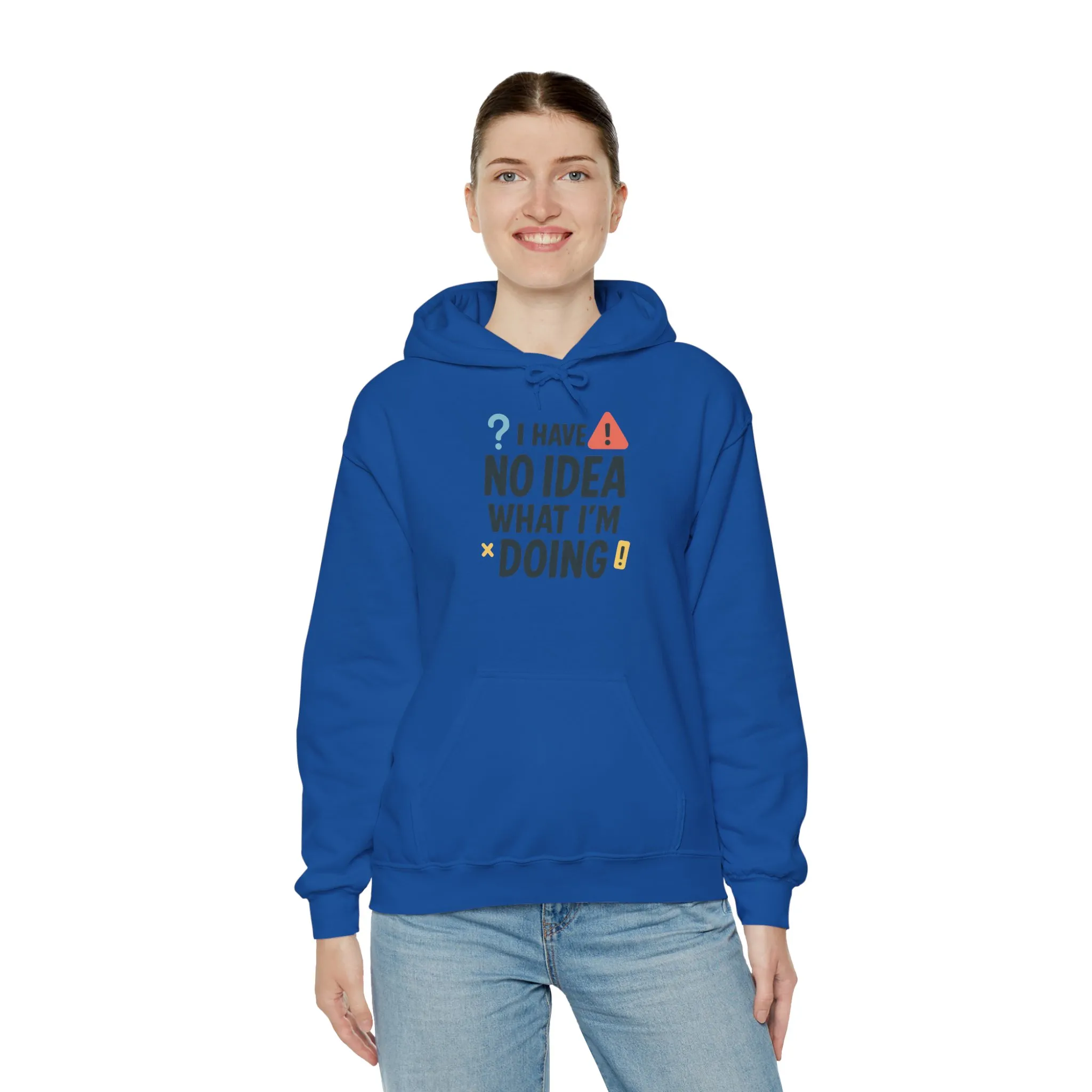 Funny Womens Hoodie, I Have No Idea What Im Doing, Chaotic Mood Sarcastic Sweatshirt for Her, Humor Hoodie, Cute Chaos Hoodie for Her - Image 15