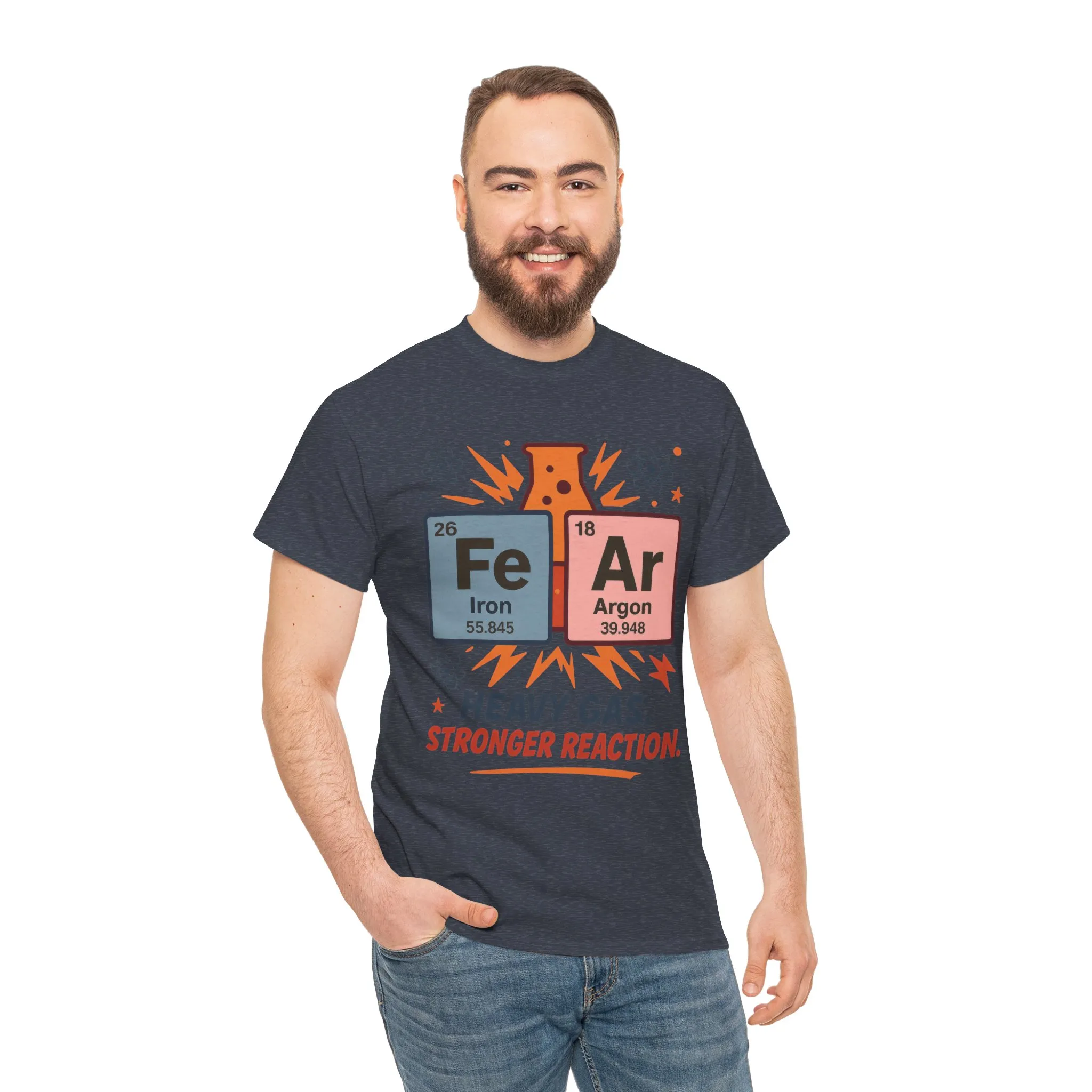 Periodic Table Science Tee For Mens, Heavy Cotton Tee for Science Lovers, Nerdy Gift, Chemistry Shirt, Funny Science Apparel