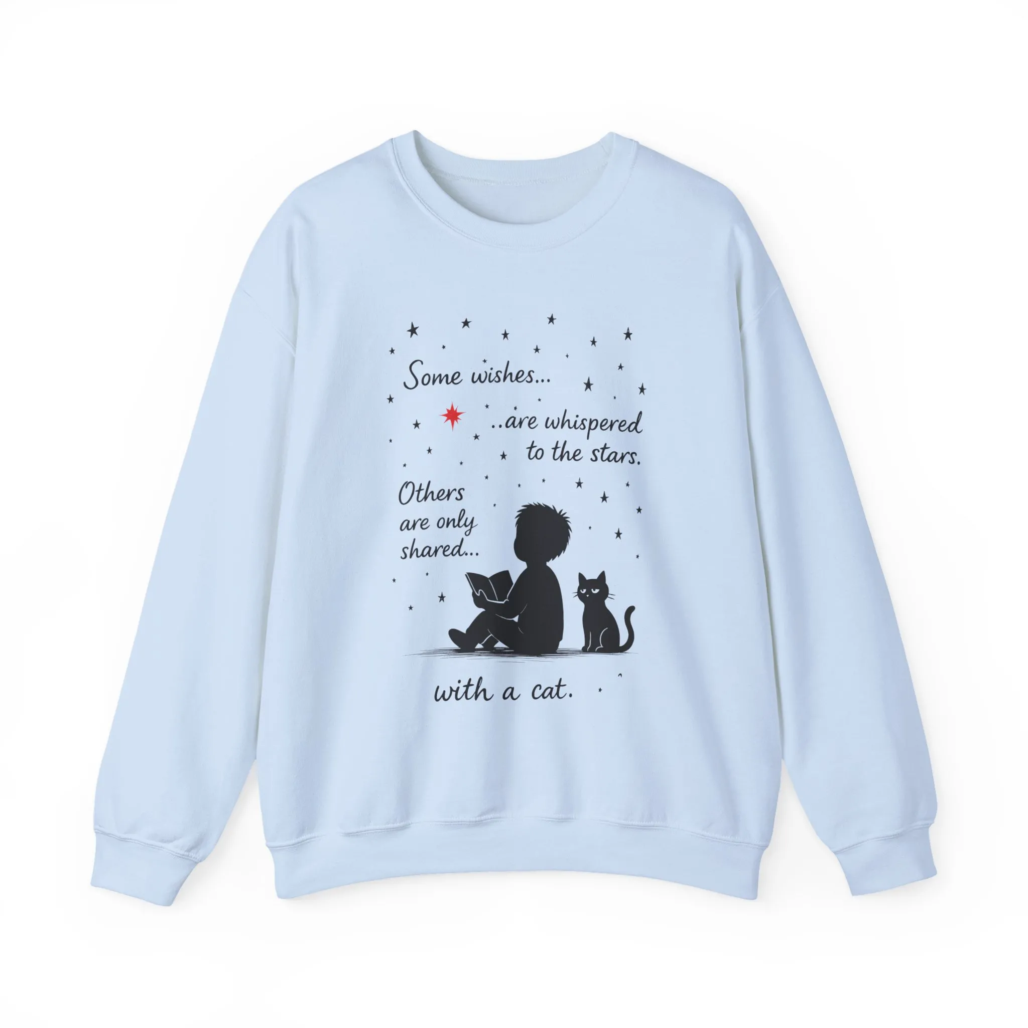 Cozy Cat-Inspired Crewneck Sweatshirt - Literary Lover Gift, Womens Layer, Cat Enthusiast Apparel, Thoughtful Gift for Cozy Nights - Image 19