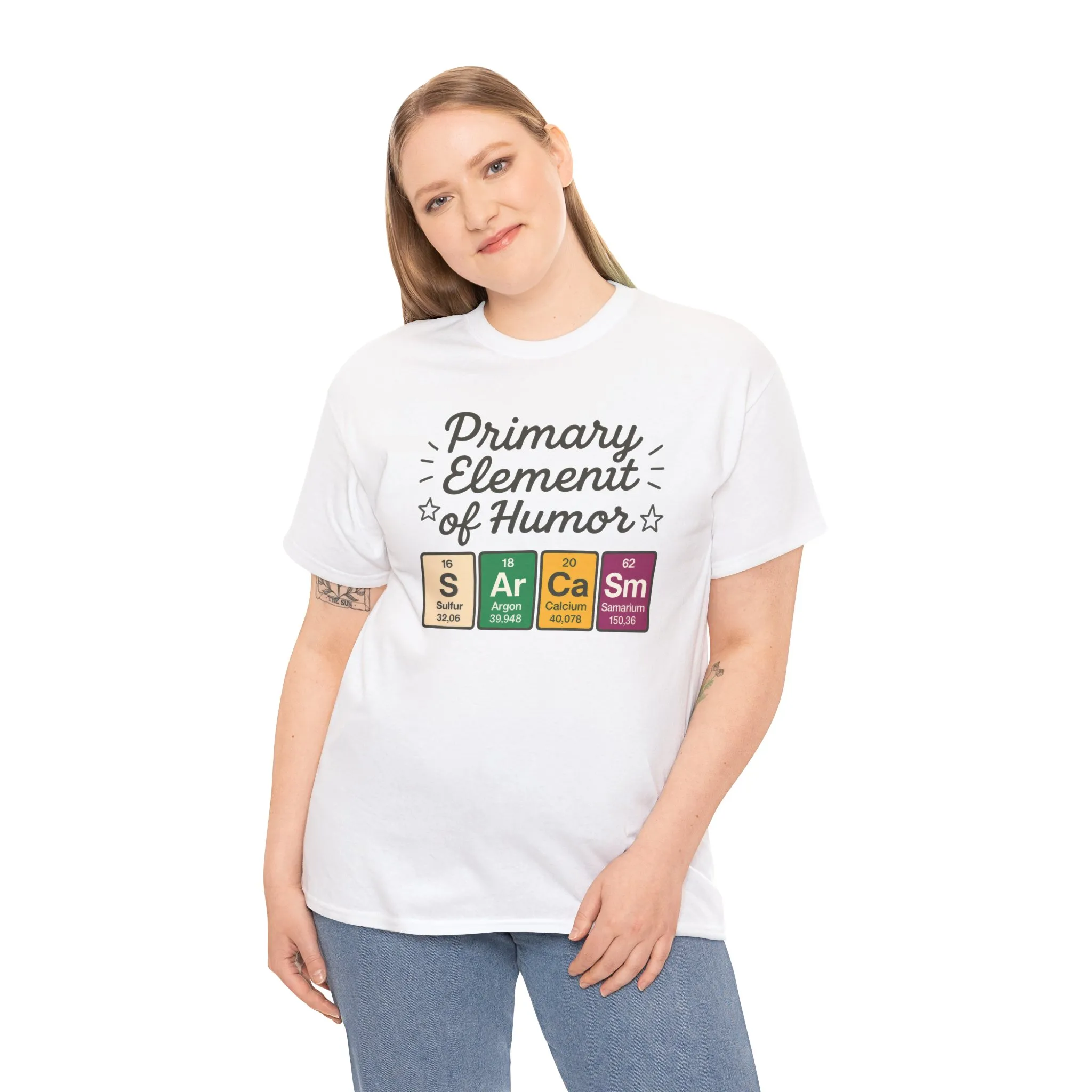 Funny Womens Sarcasm T-Shirt, Element of Humor Tee, Science Nerd Shirt, Chemistry Humor Tee, Gift for Science Lovers, Science Party Apparel - Image 30