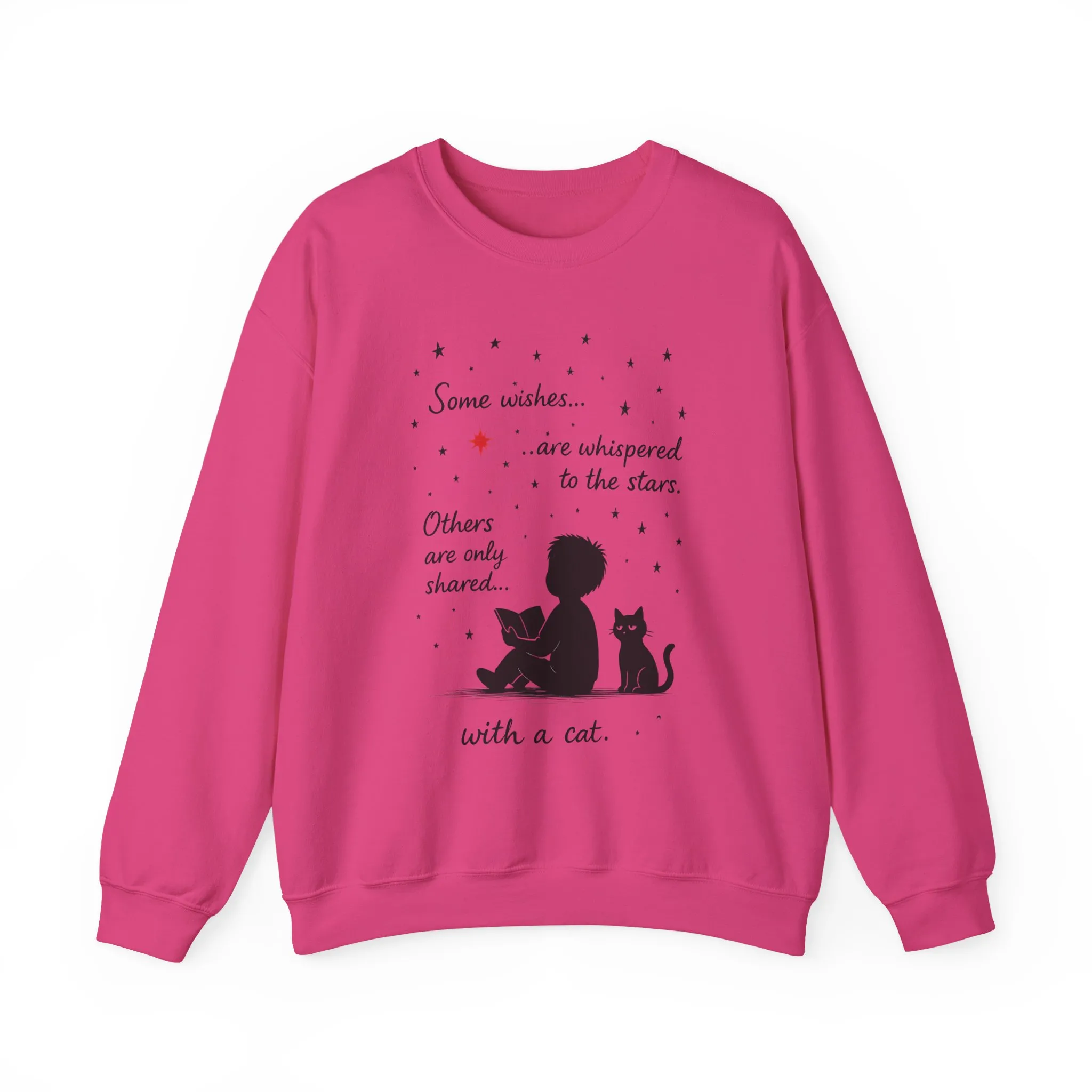 Cozy Cat-Inspired Crewneck Sweatshirt - Literary Lover Gift, Womens Layer, Cat Enthusiast Apparel, Thoughtful Gift for Cozy Nights - Image 31