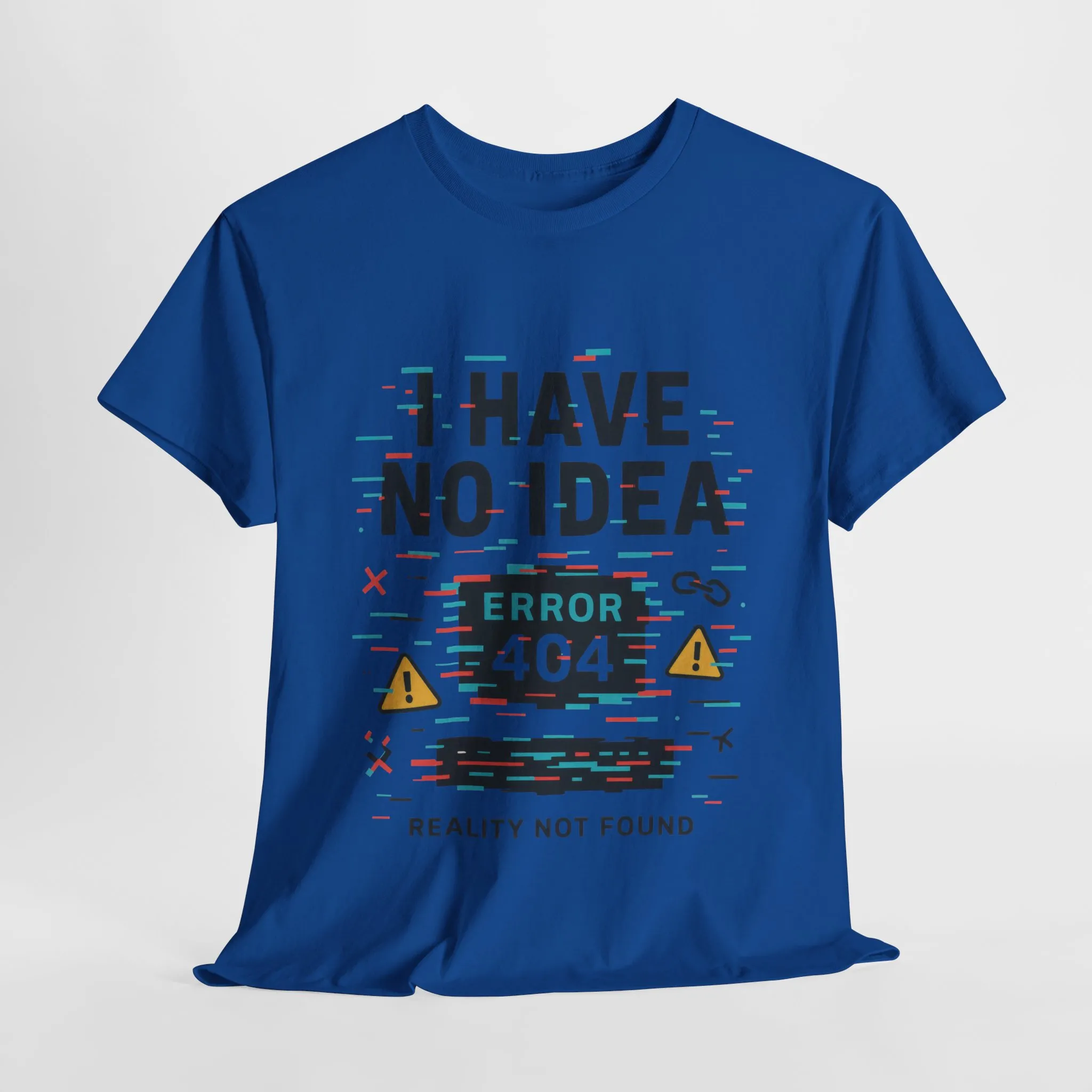 Funny Error 404 Unisex Heavy Cotton Tee, Graphic Tee, Humor Shirt, Gift for Tech Lovers, Casual Wear, Unique T-Shirt - Image 13