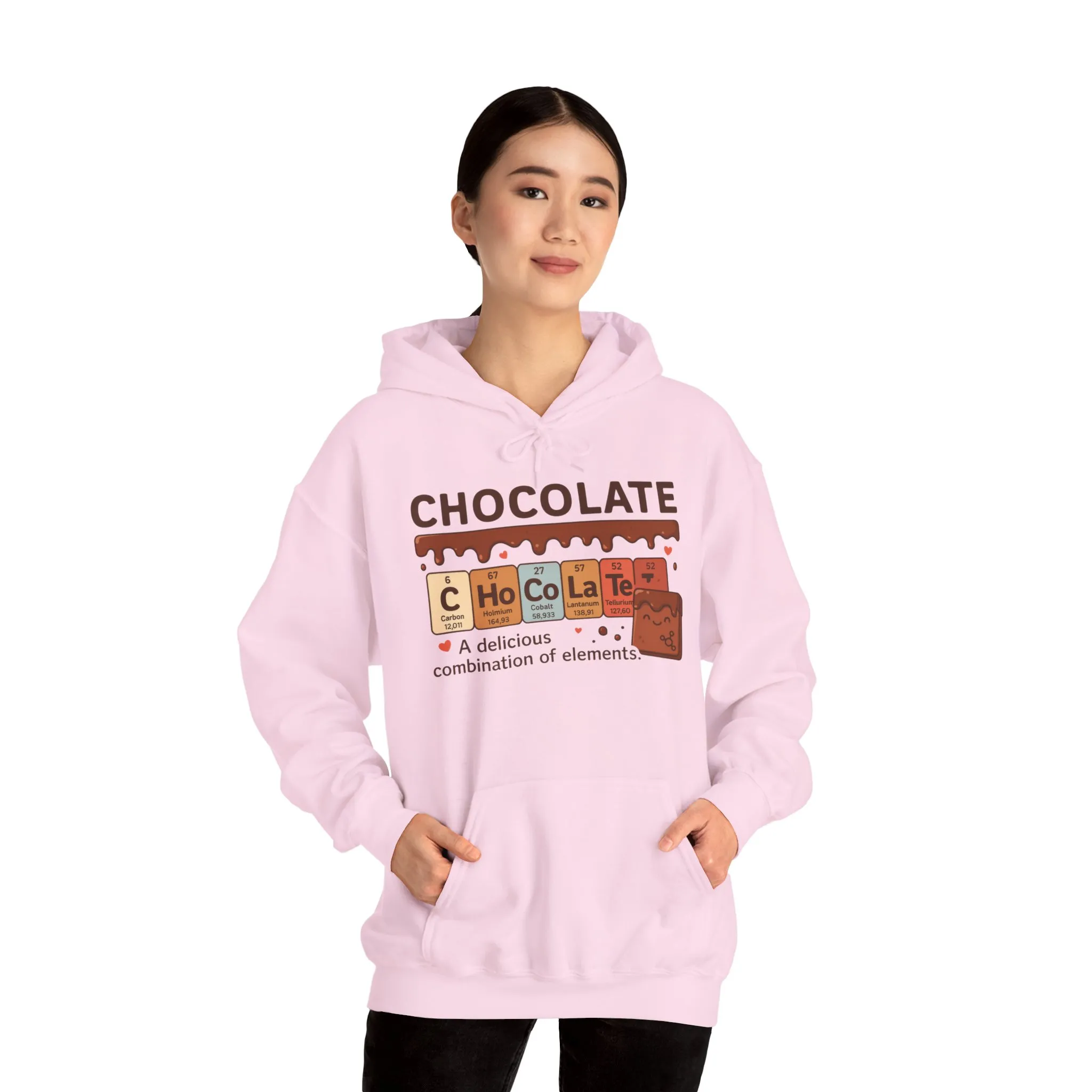Chocolate Lovers Comfort Hoodie, Perfect Gift for Chemistry Lovers, Casual Wear, Sweet Treats Enthusiasts, Birthdays, Chemistry Students - Image 41