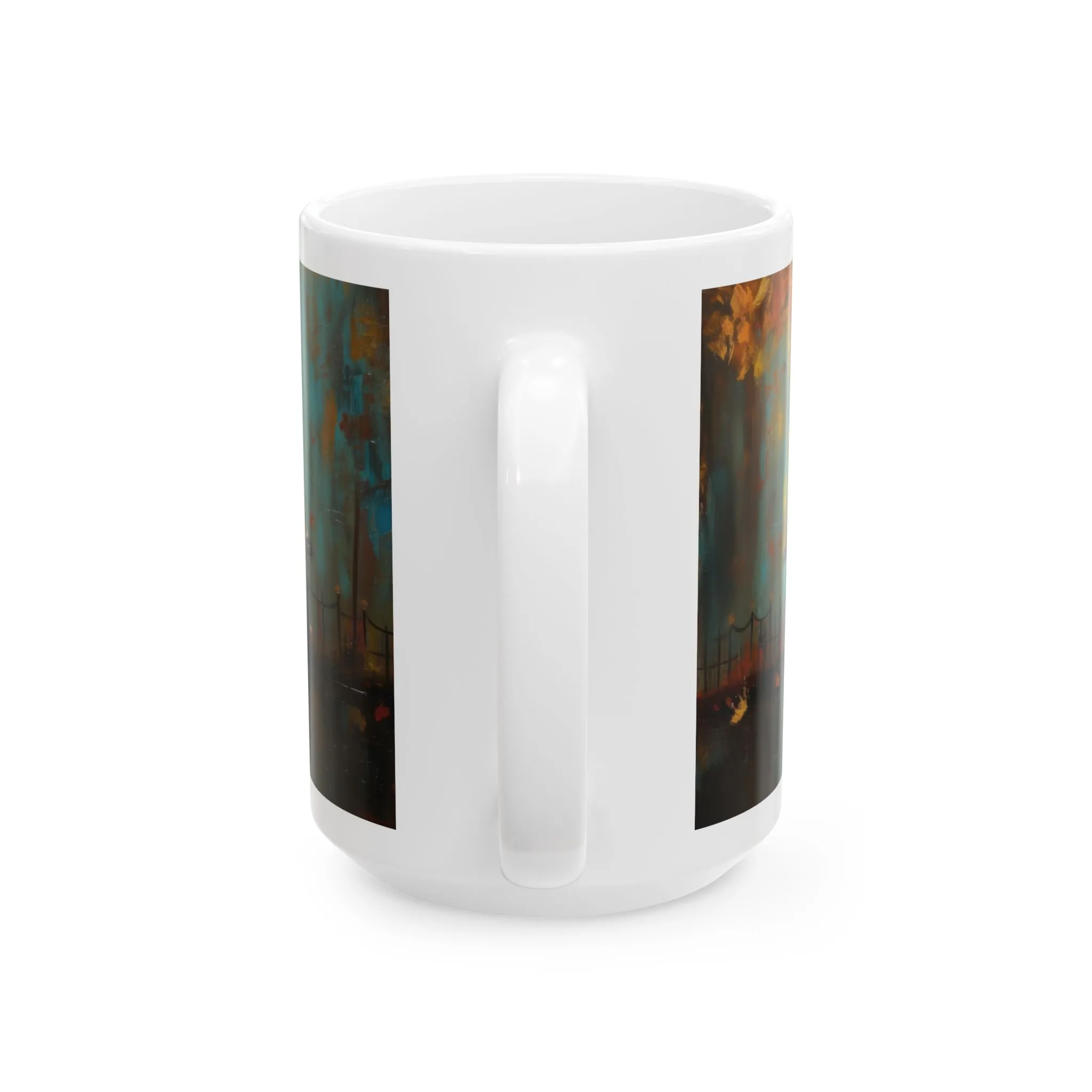 Charming Cat Mug - Cute Cat Art, Unique Coffee Cup, Cat Lover Gift, Cozy Home Decor, Perfect for Birthdays & Holidays - Image 9