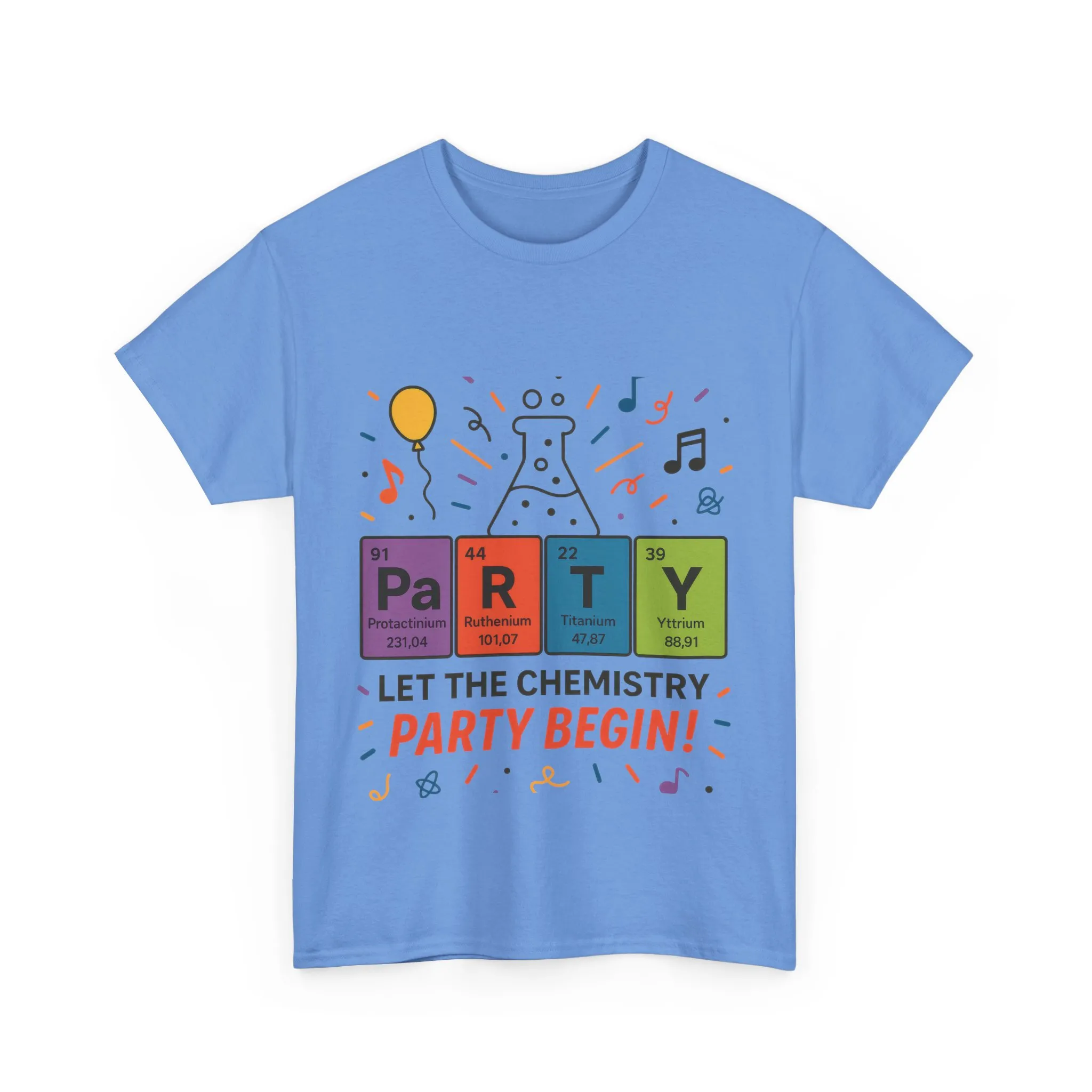 Funny Chemistry Party T-Shirt, Periodic Table PaRTY Tee, Unisex Science Humor Shirt, Gift for Chemistry Teacher,Science Tee, Nerdy Pun Shirt - Image 11