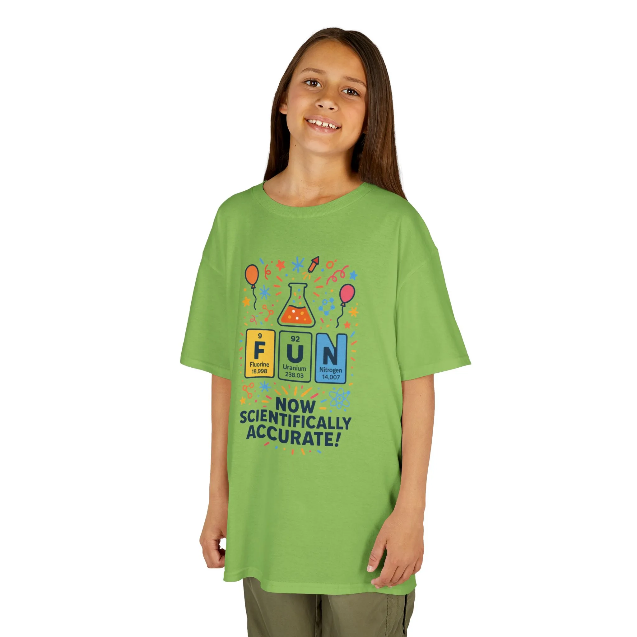 Fun Science Unisex Heavy Cotton Tee, Perfect for STEM Lovers, Gift for Science Teachers, Educational Shirt, Periodic Table Tee,Nerdy Shirt - Image 2
