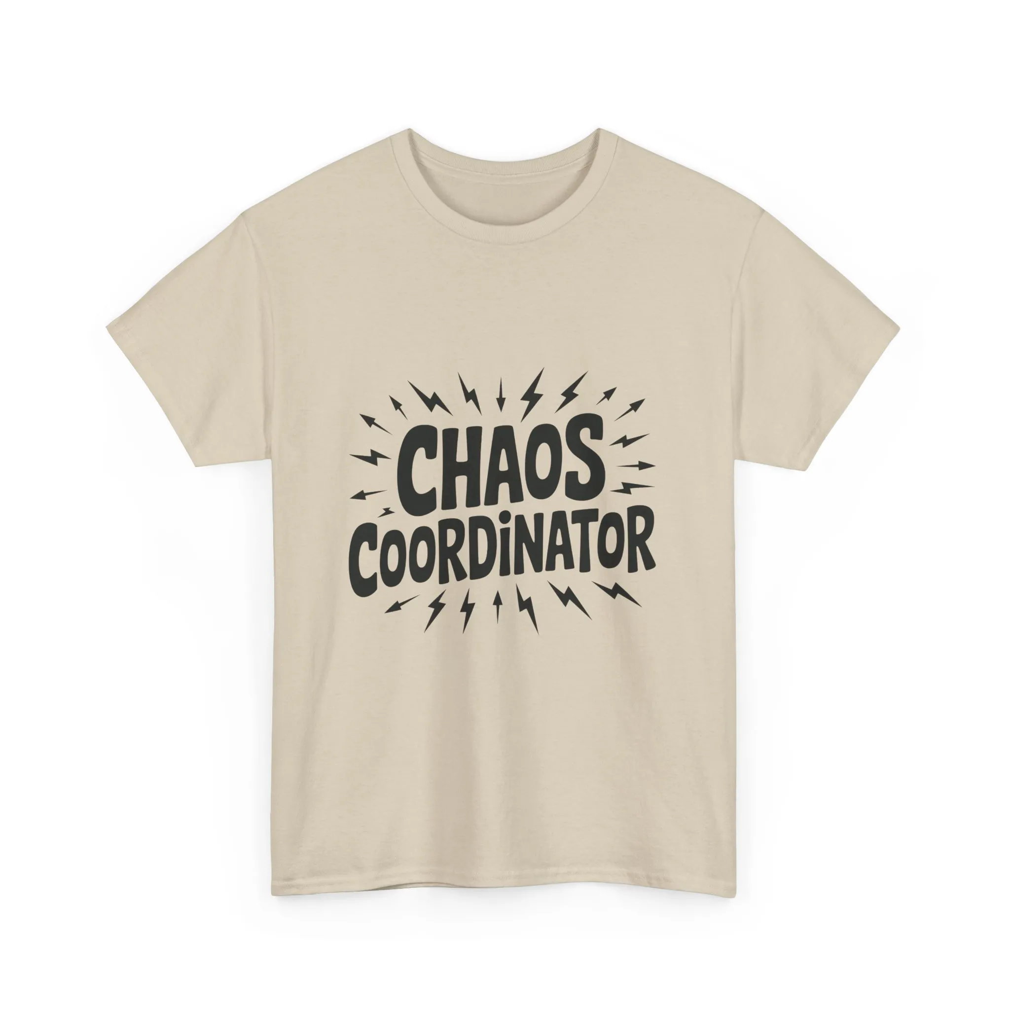 Chaos Coordinator Heavy Cotton Men's Tee, Fun T-Shirt, Gift for Organizers, Humor Tee, Men's Casual Wear - Image 7