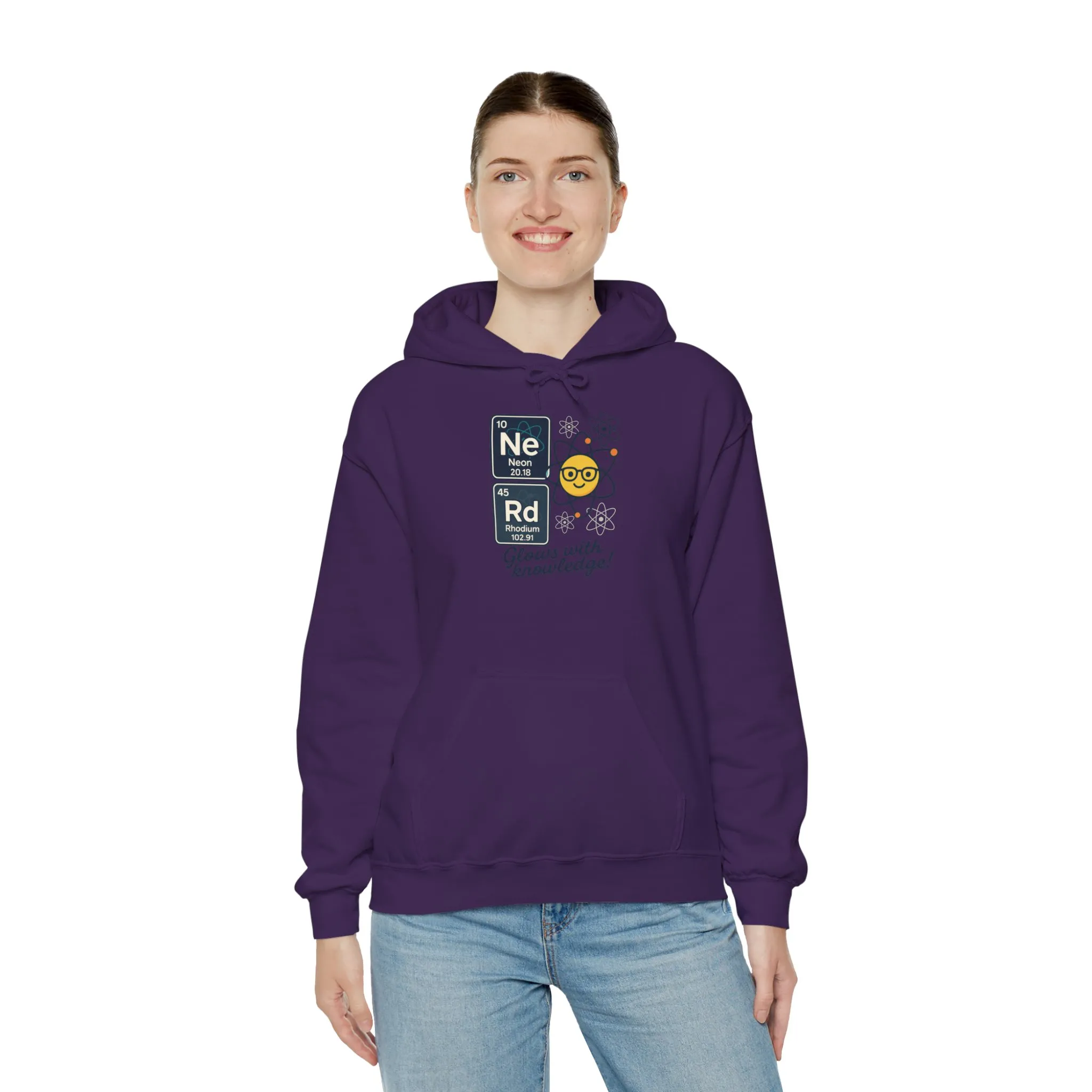 Nerd Hoodie for Women, Science Sweatshirt, Periodic Table Hoodie, STEM Gift for Her, Geek Gift, Science Lover Gift, College Student Clothing - Image 30