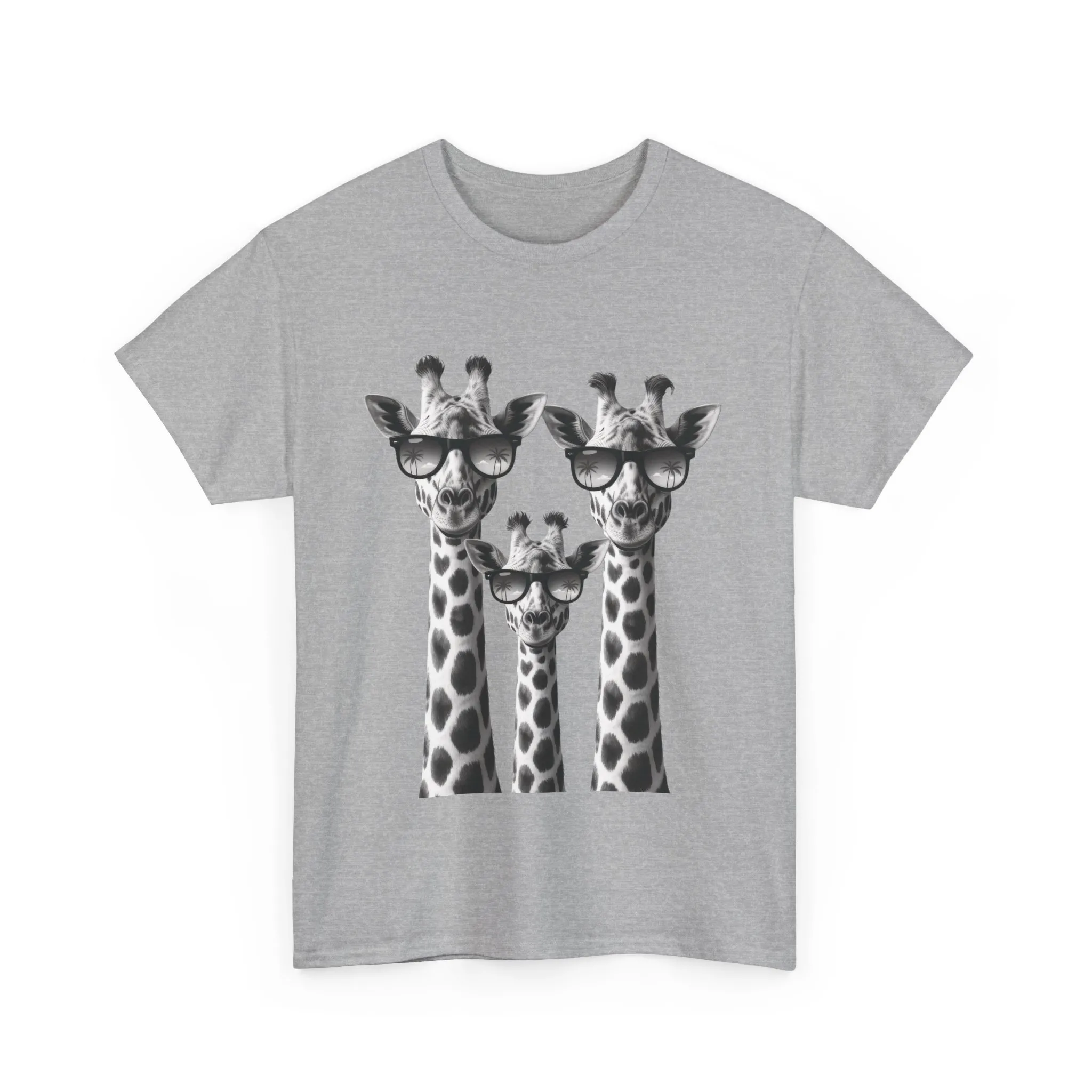 Cool Giraffes Unisex Tee, Fun Gift for Animal Lovers, Nature Enthusiasts, Safari Wildlife Lover Shirt - Image 8