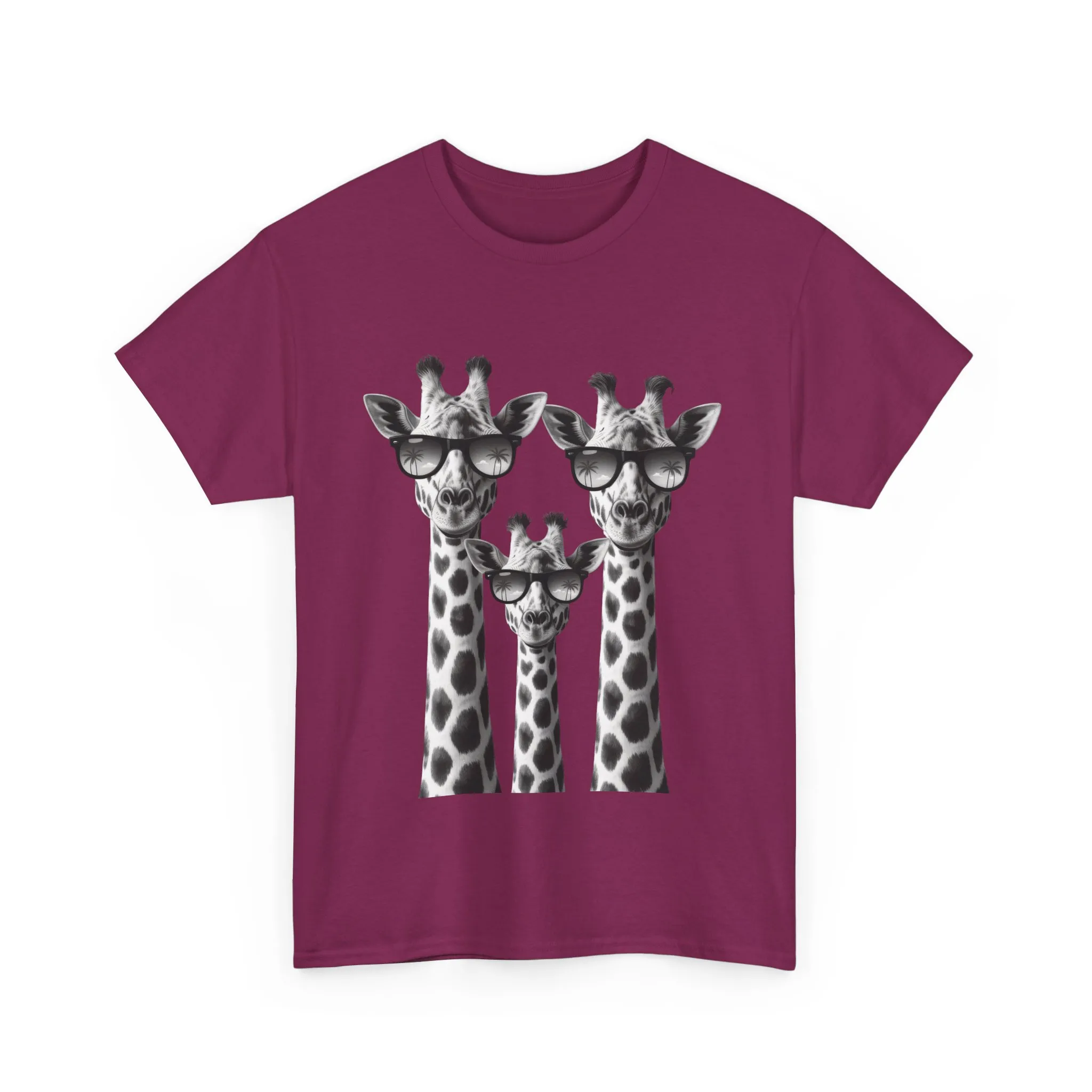 Cool Giraffes Unisex Tee, Fun Gift for Animal Lovers, Nature Enthusiasts, Safari Wildlife Lover Shirt - Image 24