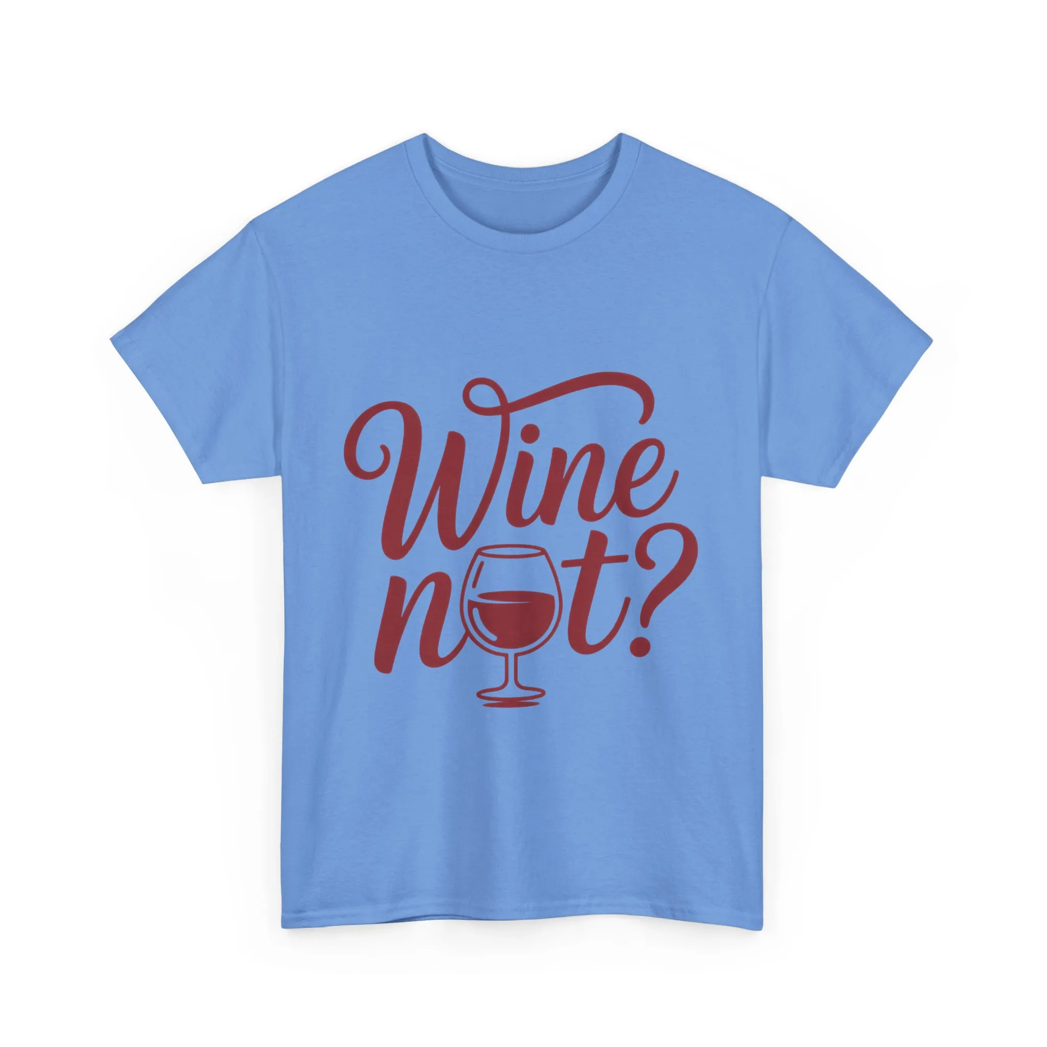 Funny Wine Lover Shirt, Wine Not Graphic Tee, Unisex Heavy Cotton T-Shirt, Pun Shirt for Wine Drinkers & Party Vibes, Gift for Wine-tasting - Image 20
