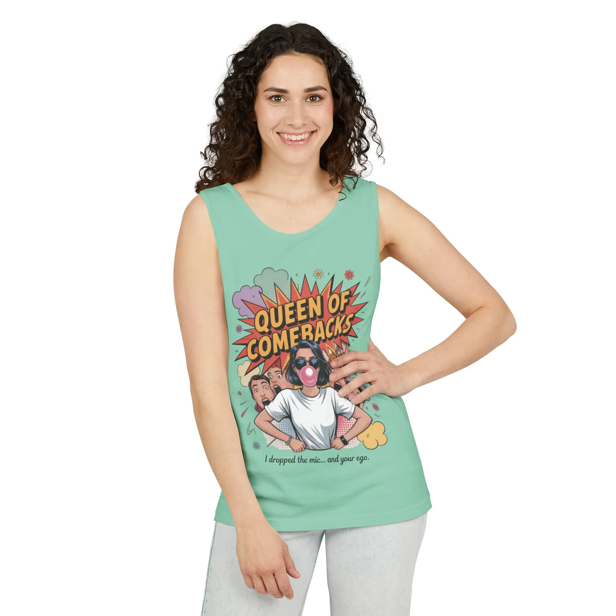 Funny Women's Tank Top, Queen of Comebacks Tee, Funny Graphic Tank, Gift for Her, Casual Wear, Comedy Apparel - Image 28