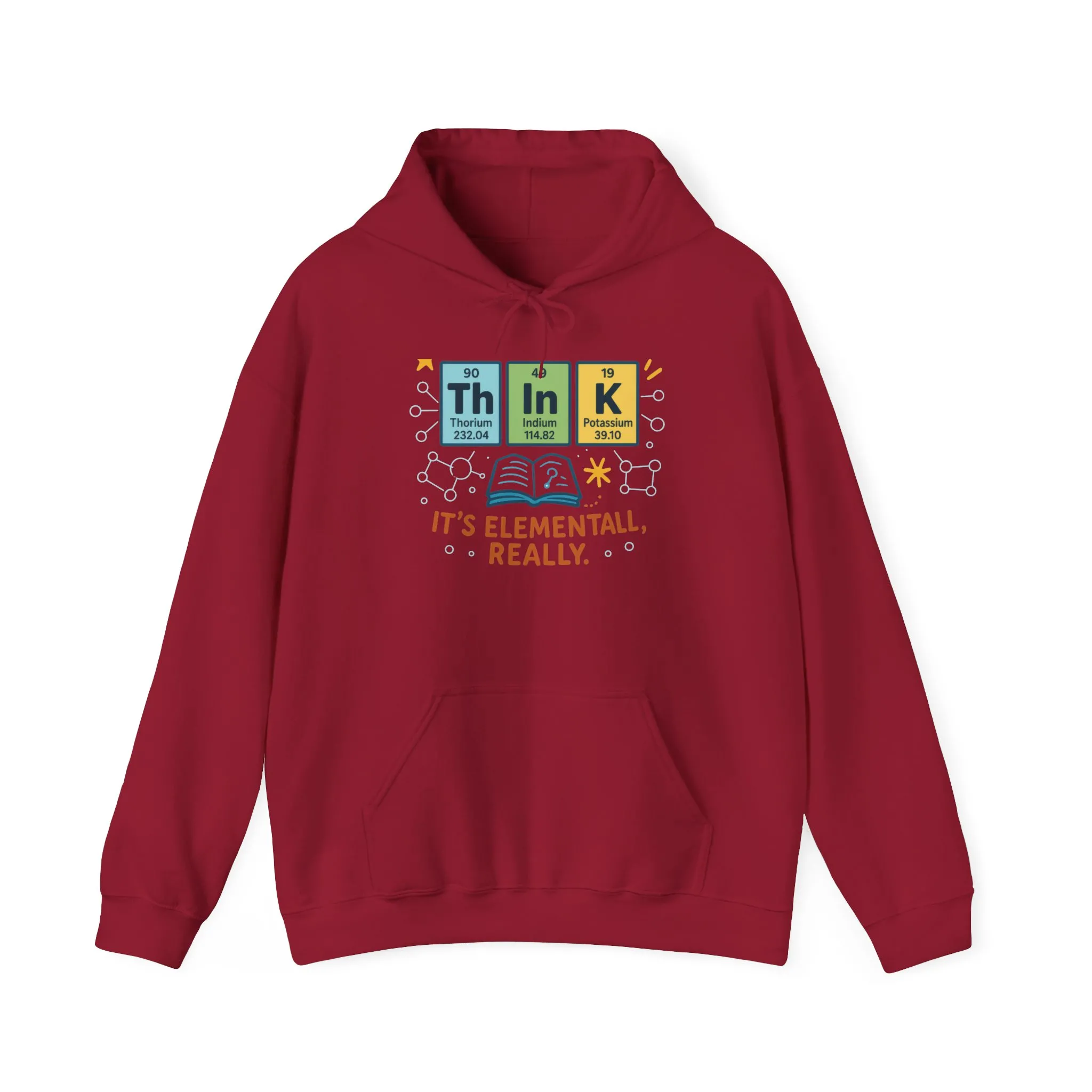 Science Hoodie for Men, Funny Nerd Hoodie, Element of Humor Sweatshirt, Science Lover Gift for Him, Chemistry Lover Gift - Image 37