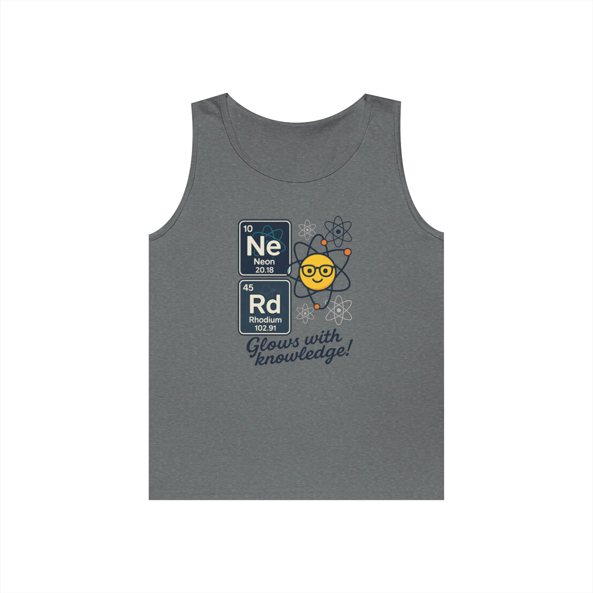 Nerd Tank Top for Men, Funny Science Shirt, Periodic Table Sleeveless Tee, Geeky Workout Shirt, Gift for Teachers, gift for Science Events - Image 10