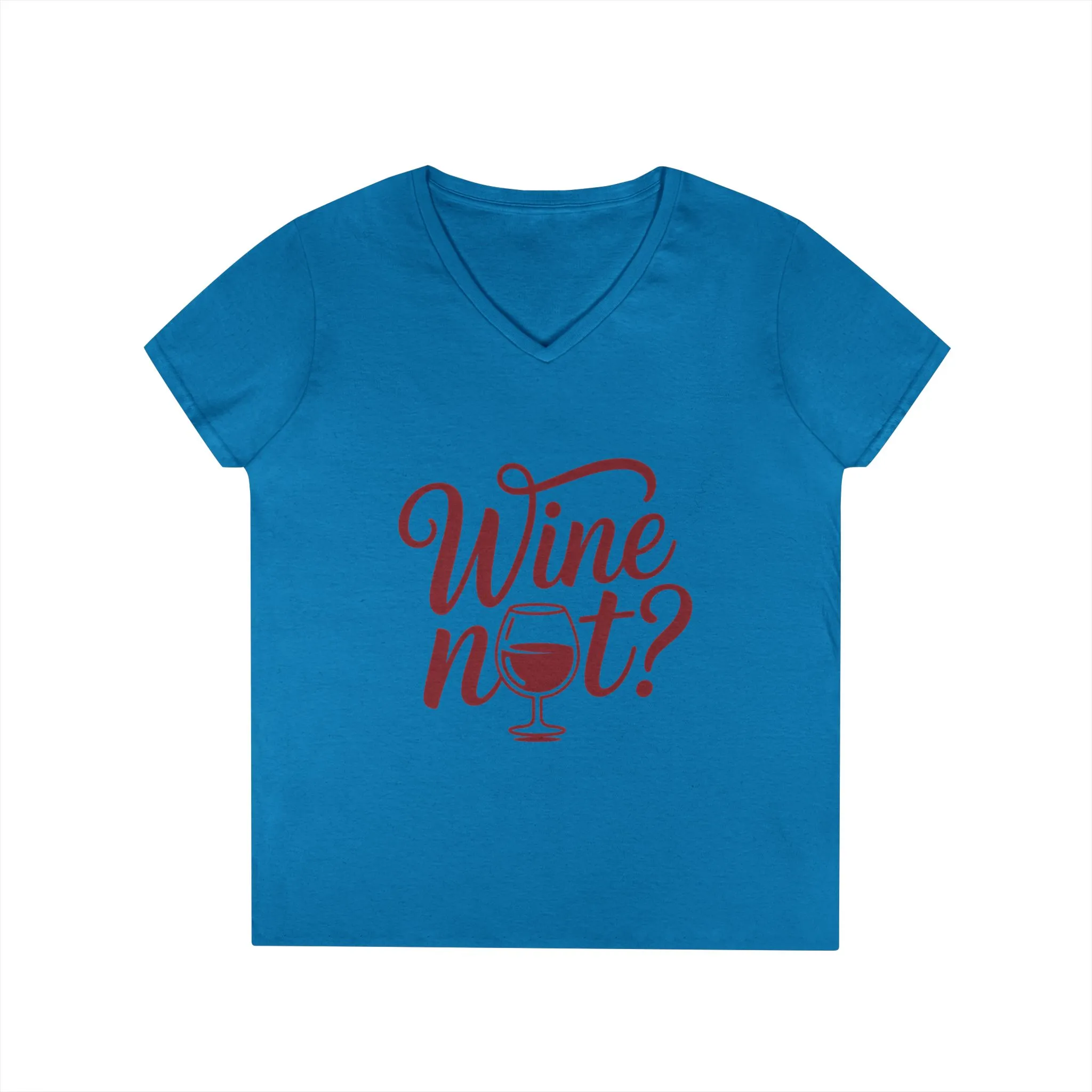 Wine Themed Ladies' V-Neck T-Shirt, Wine Lover Gift, Wine Humor Shirt, Girls Night Party Tee, Wine Pun Graphic Top, Fun Drink Shirt - Image 13