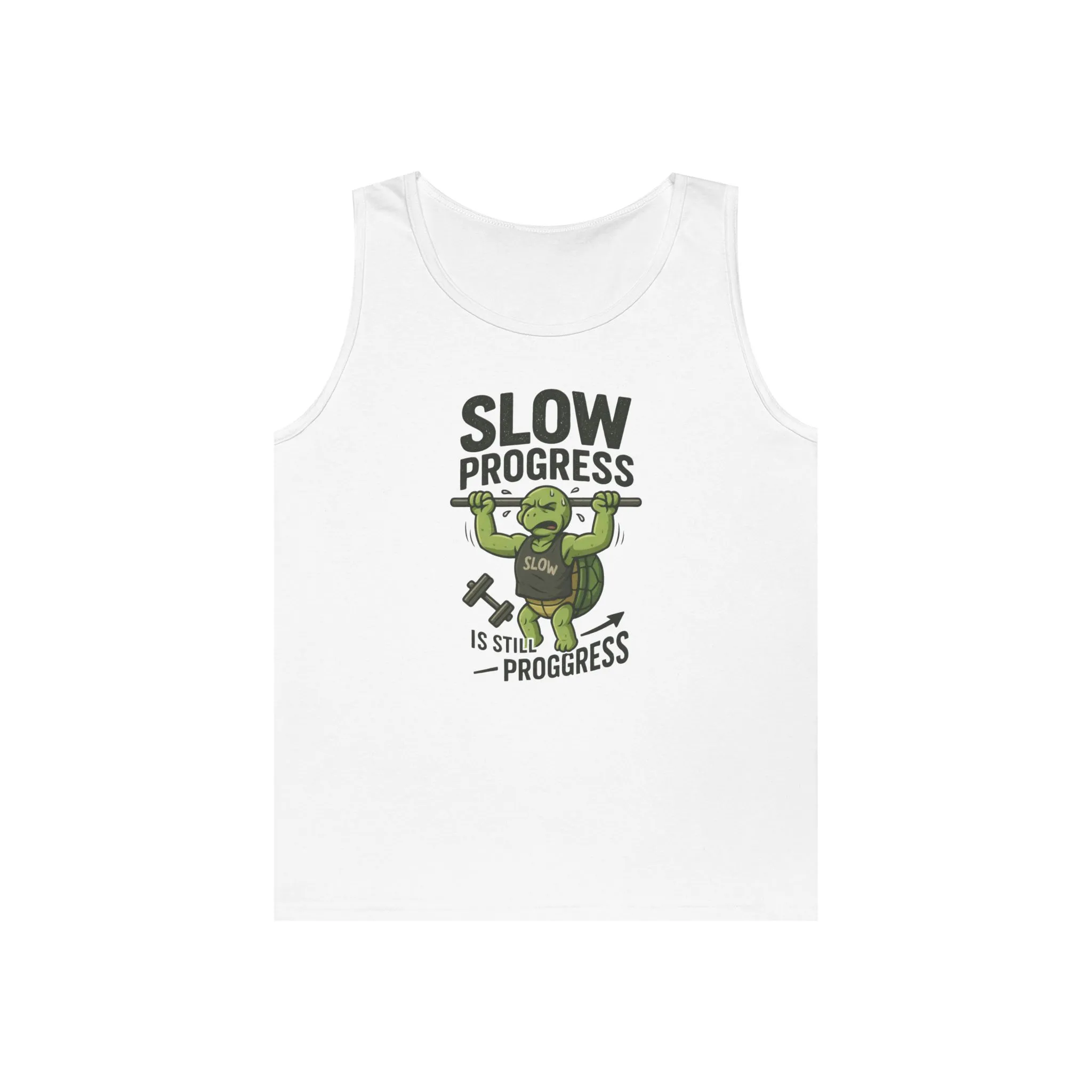 Mens Gym Tank Top, Funny Turtle Fitness Tank, Motivational Workout Shirt, Humor T-Shirt, Unisex Activewear, Workout Gift, Bodybuilding Top - Image 4