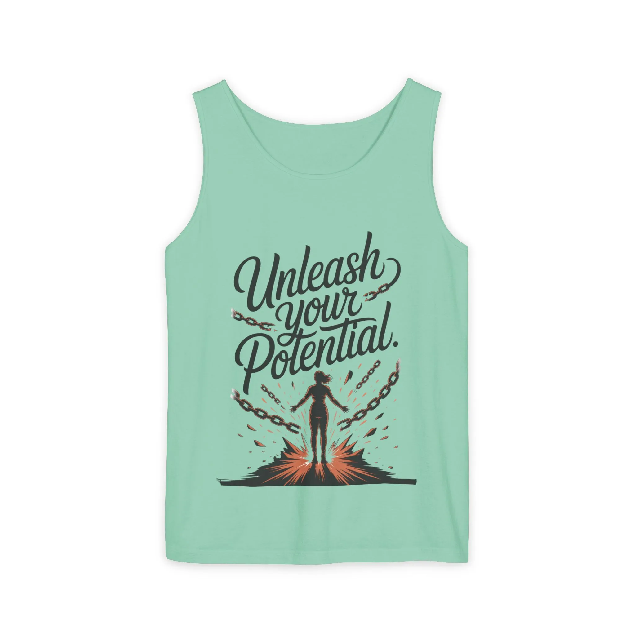 Unleash Your Potential Tank Top, Motivational Athletic Gear, Womens Workout Clothing, Inspirational Summer Outfit, Fitness Gift, [...] - Image 9