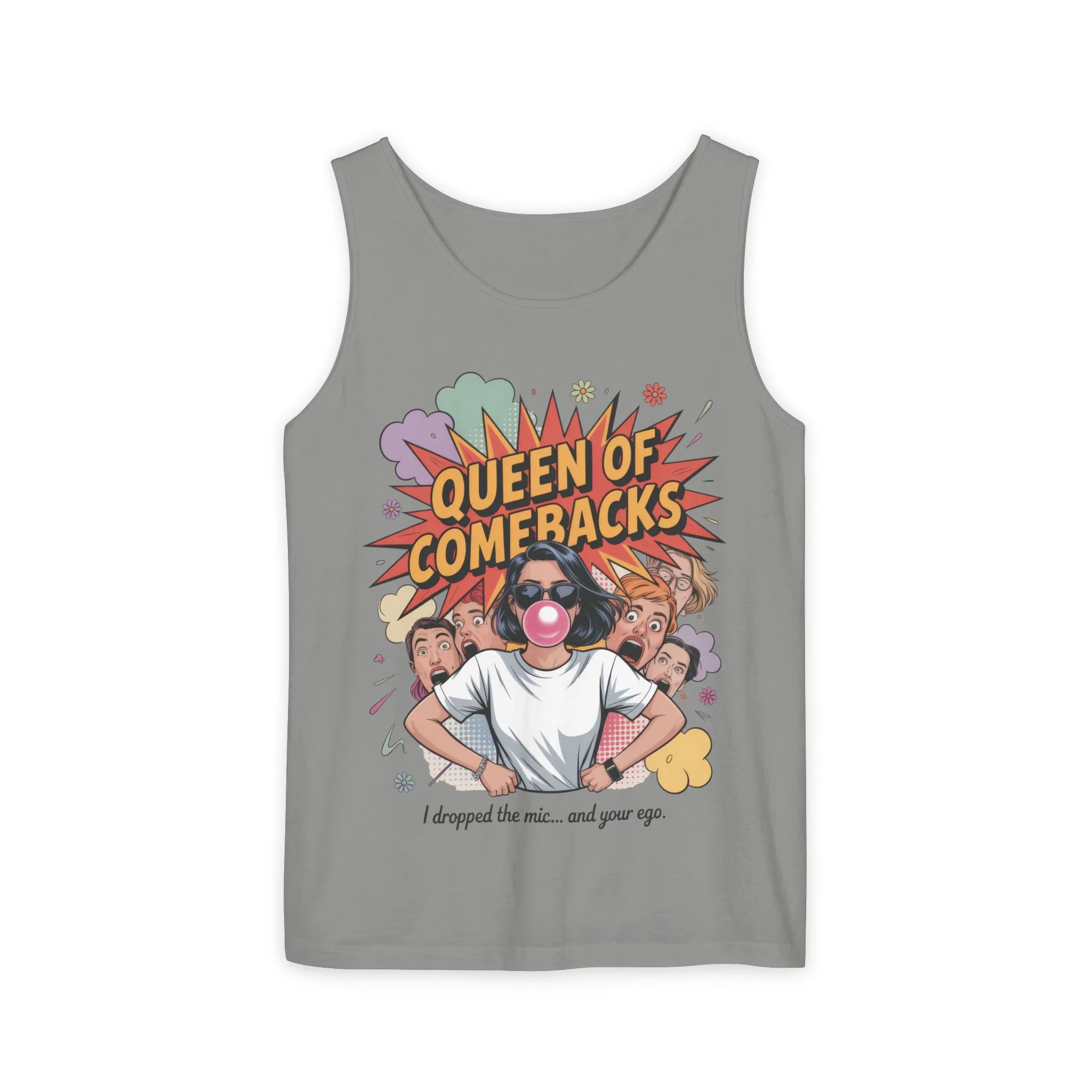 Funny Women's Tank Top, Queen of Comebacks Tee, Funny Graphic Tank, Gift for Her, Casual Wear, Comedy Apparel - Image 9