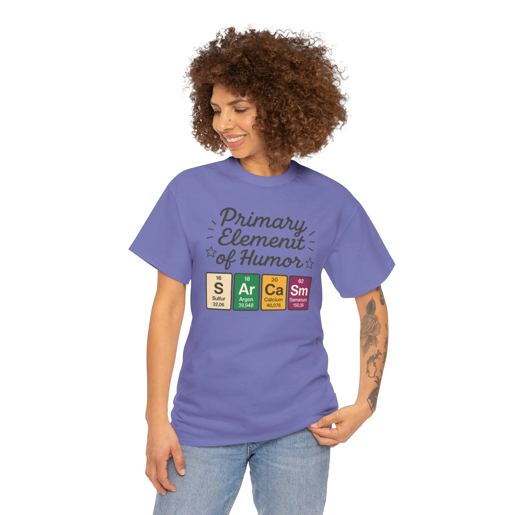 Funny Womens Sarcasm T-Shirt, Element of Humor Tee, Science Nerd Shirt, Chemistry Humor Tee, Gift for Science Lovers, Science Party Apparel - Image 23
